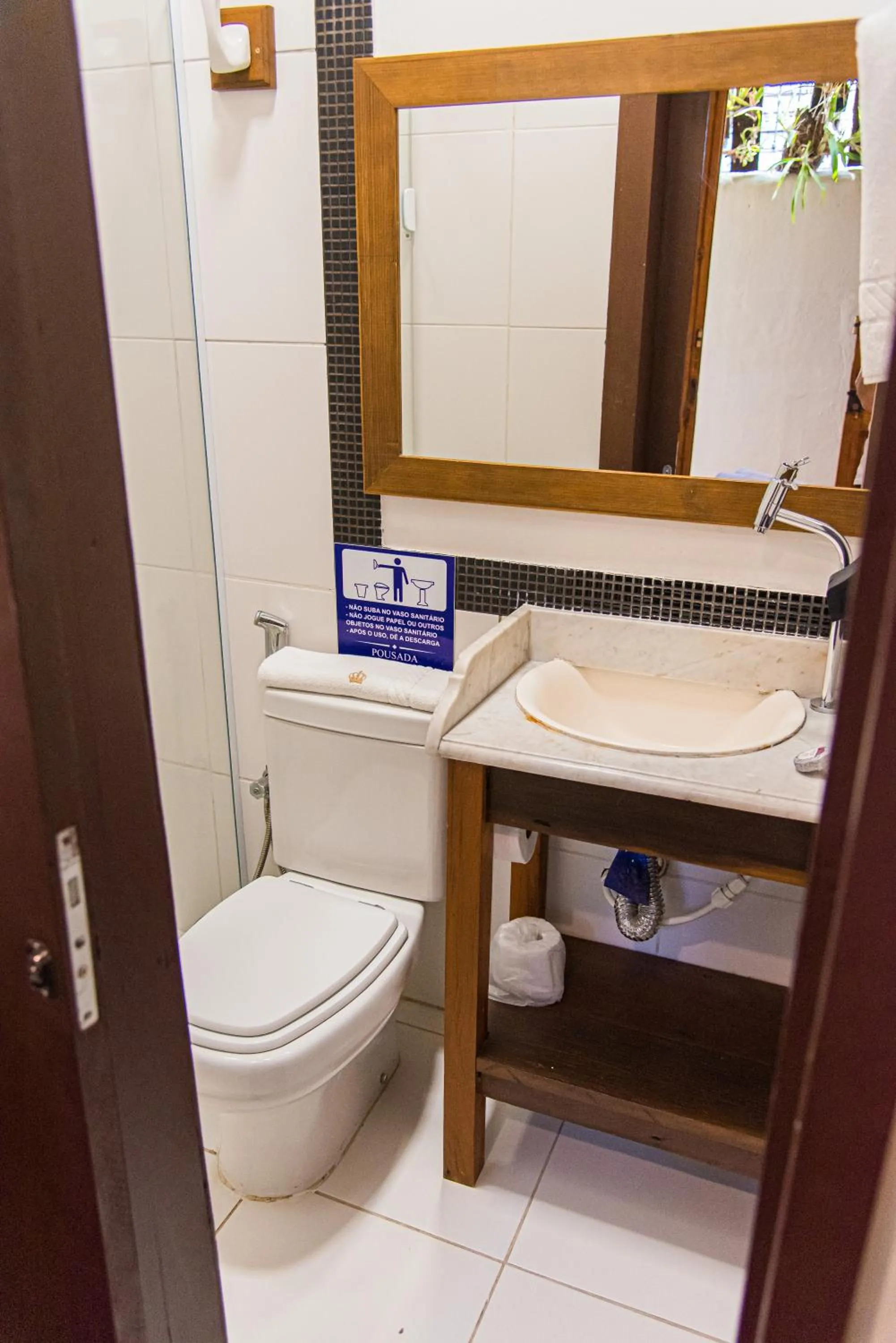 Bathroom in Pousada Dom Petrópolis