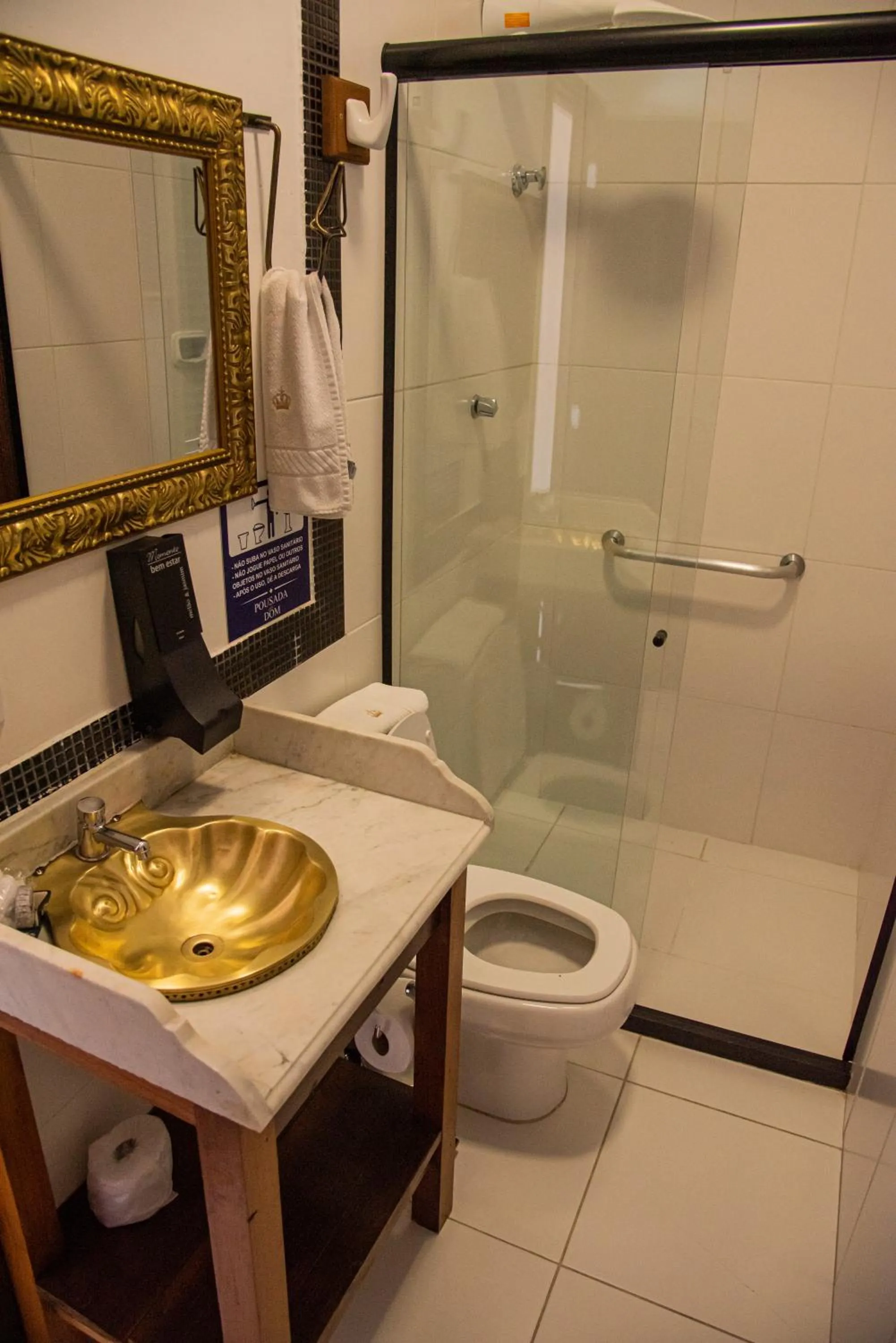 Bathroom in Pousada Dom Petrópolis