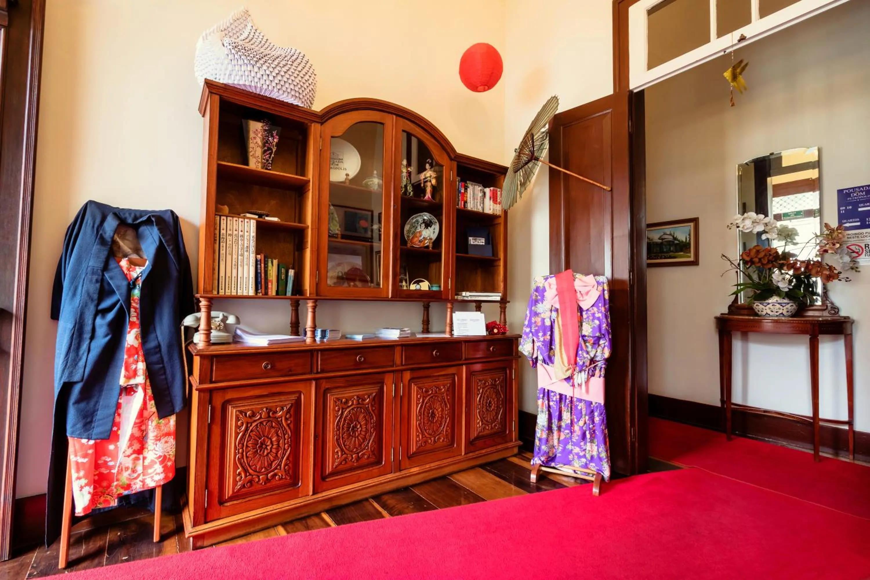 Decorative detail in Pousada Dom Petrópolis