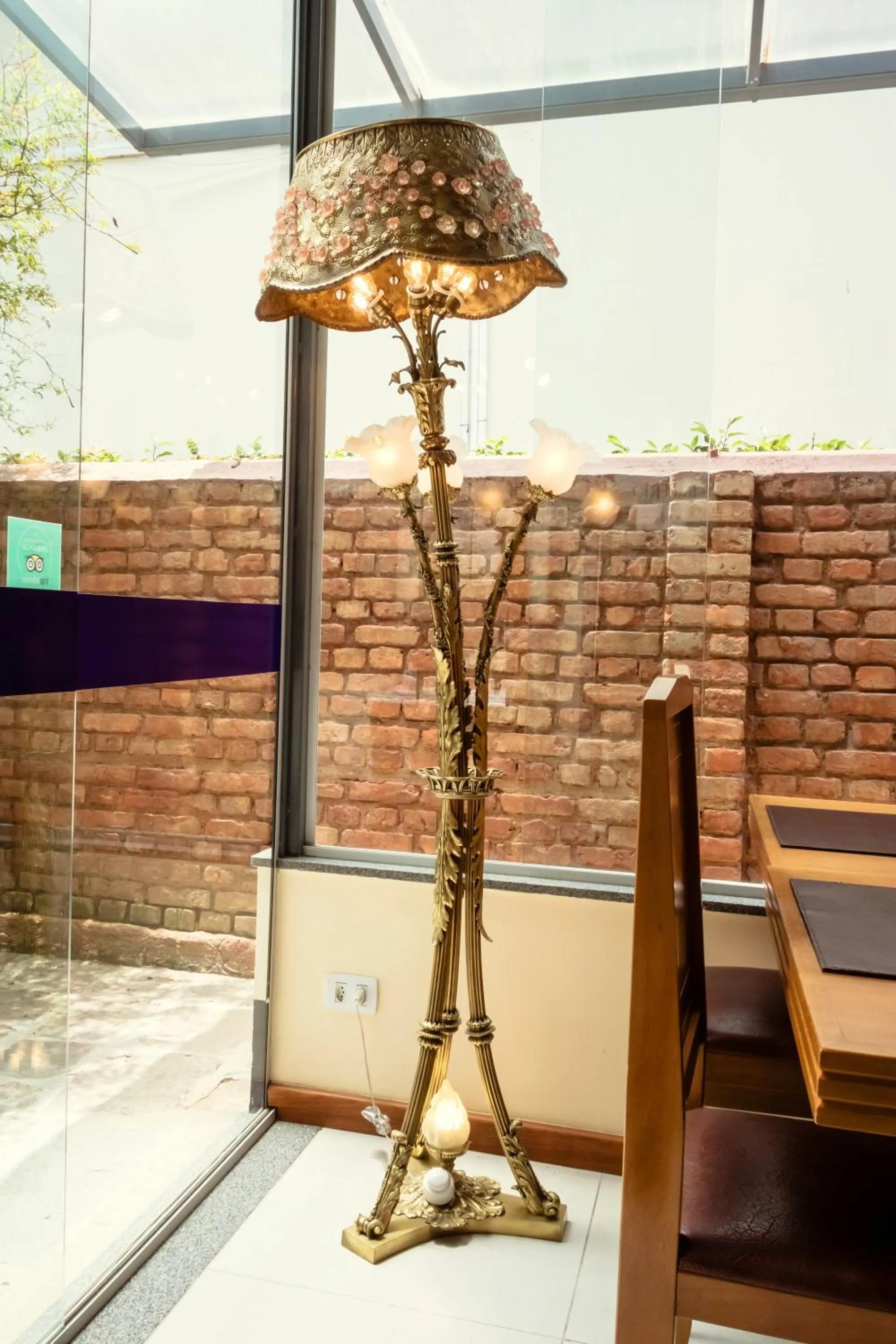 Decorative detail in Pousada Dom Petrópolis