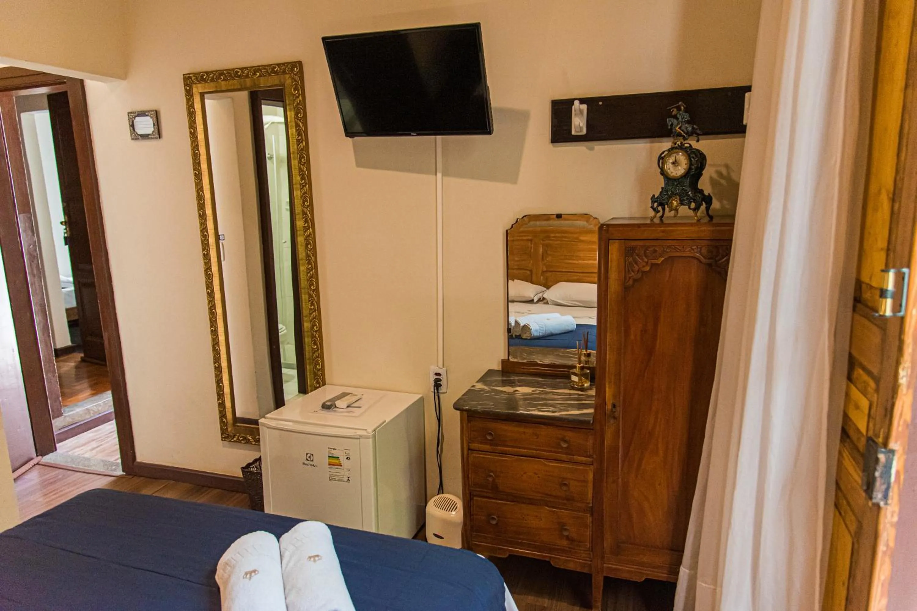 Bedroom, Bed in Pousada Dom Petrópolis