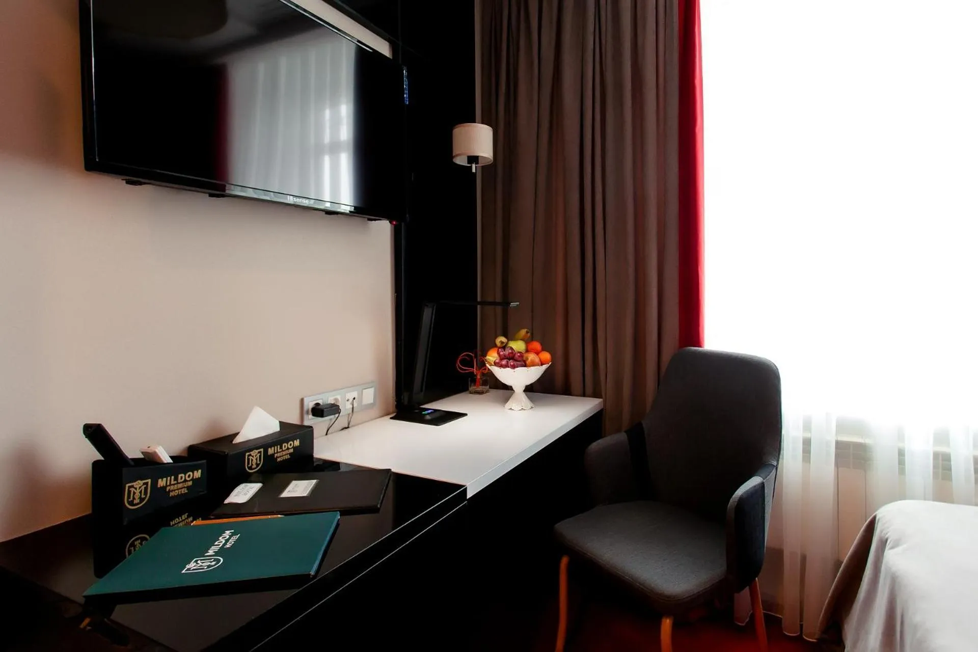 Decorative detail in Mildom Premium Hotel