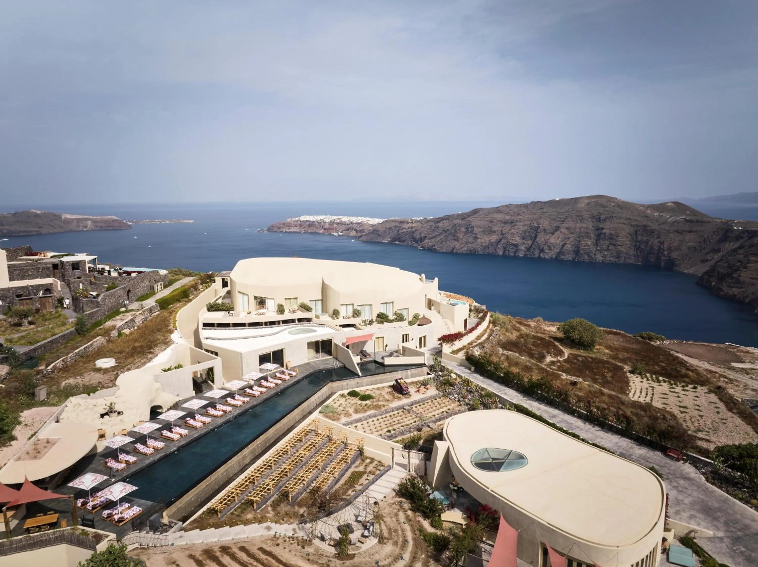 Bird's eye view in Andronis Concept Wellness Resort