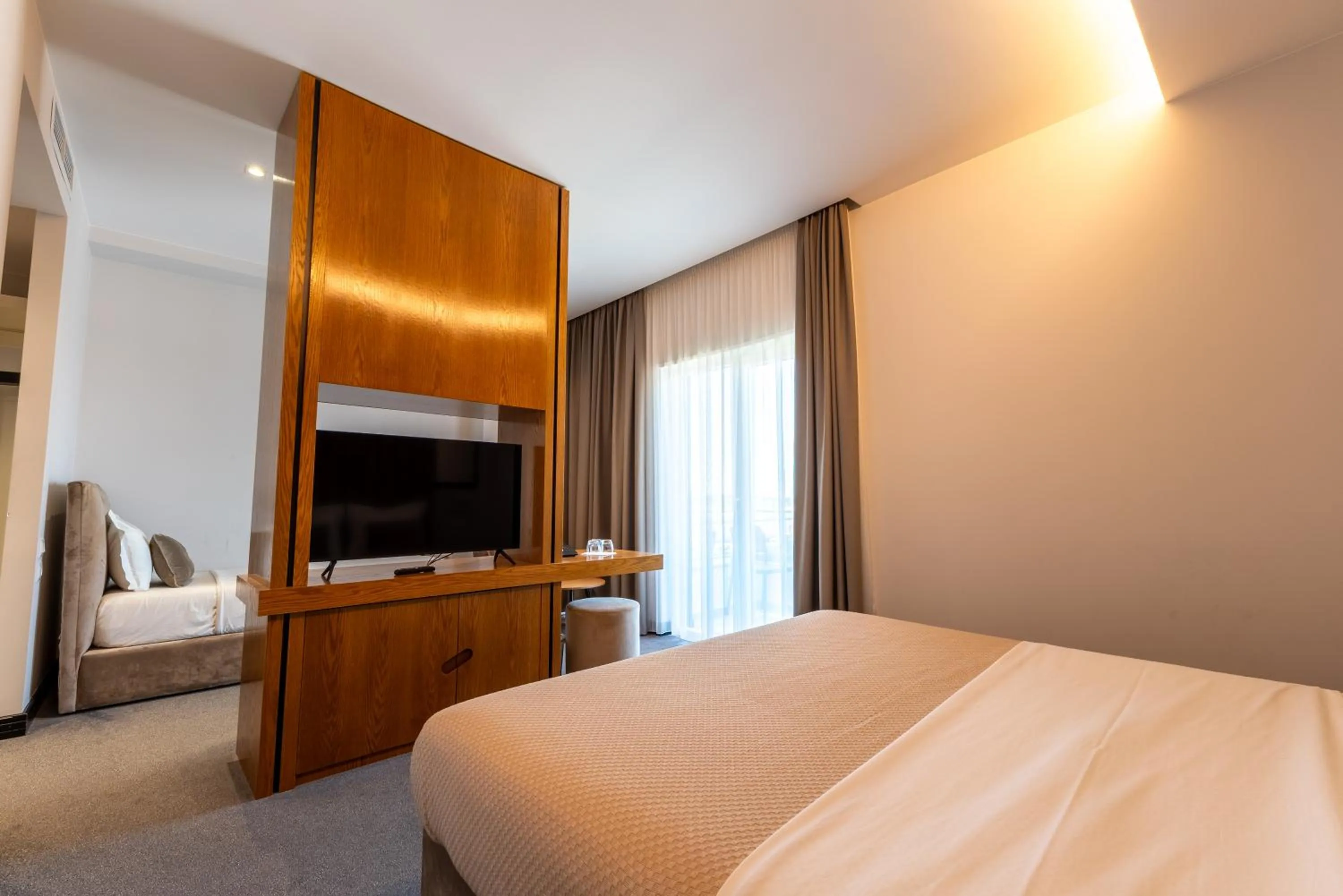 Bed in Hotel Delta Premium