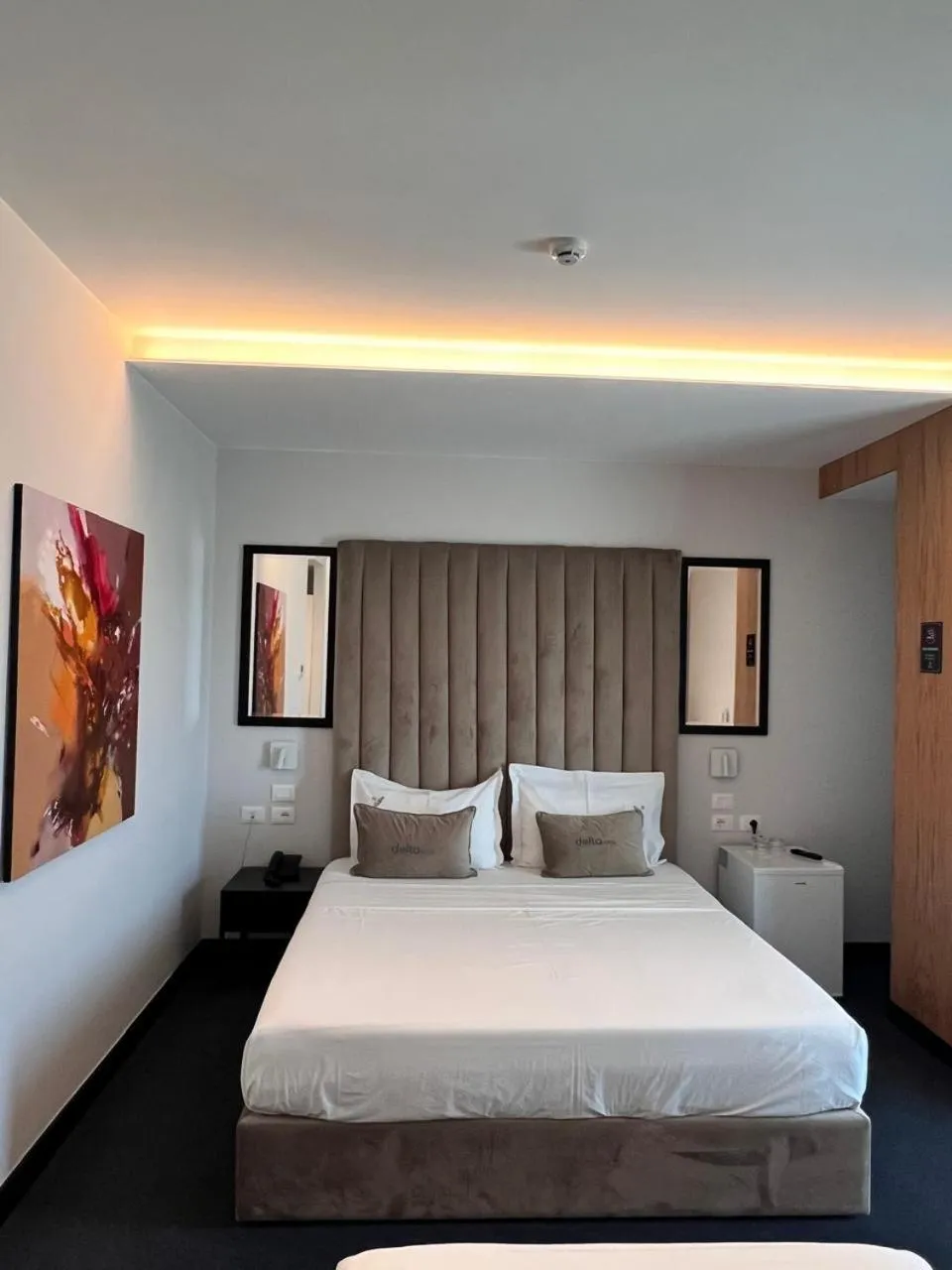 Bed in Hotel Delta Premium