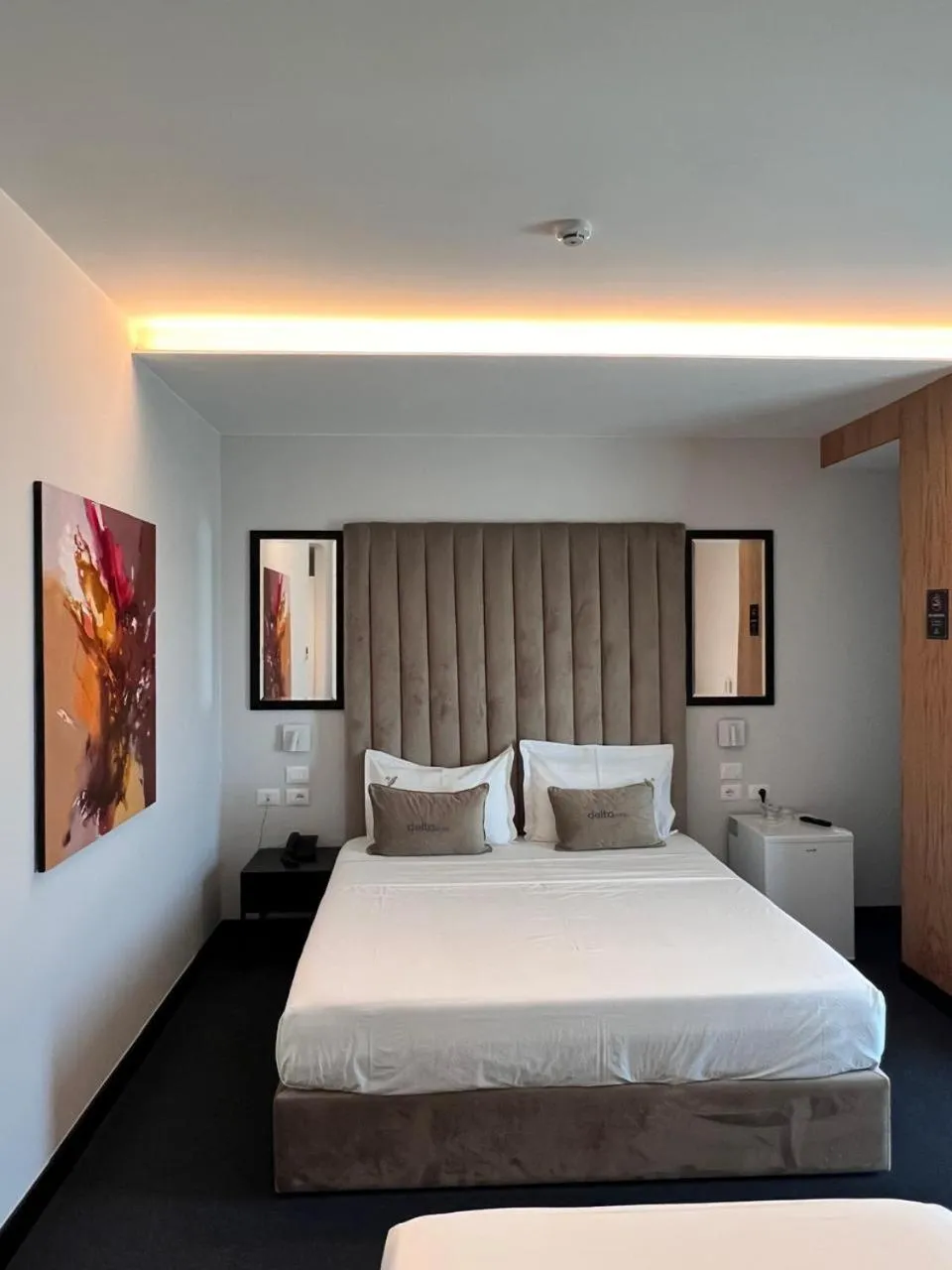 Bed in Hotel Delta Premium