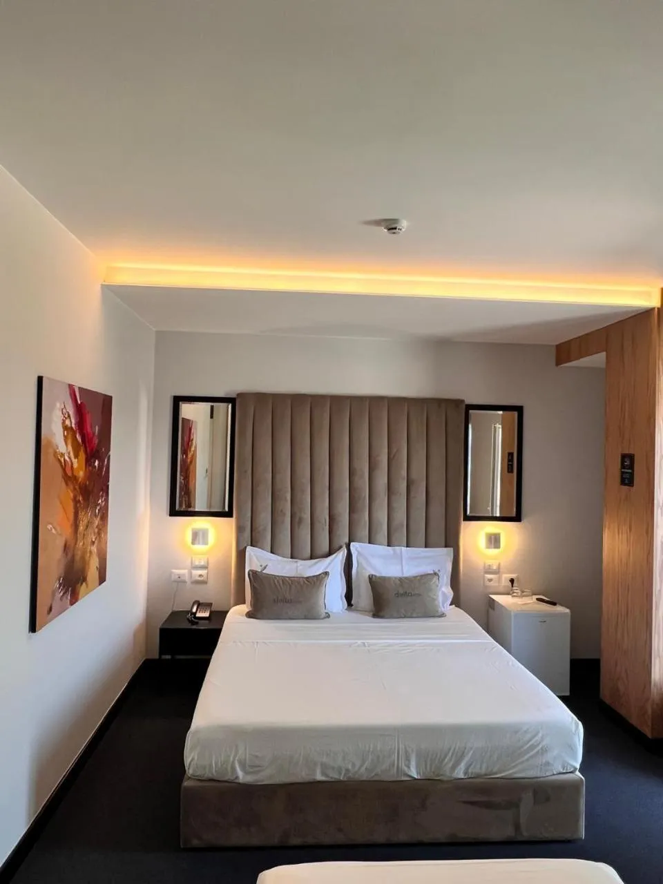 Bed in Hotel Delta Premium