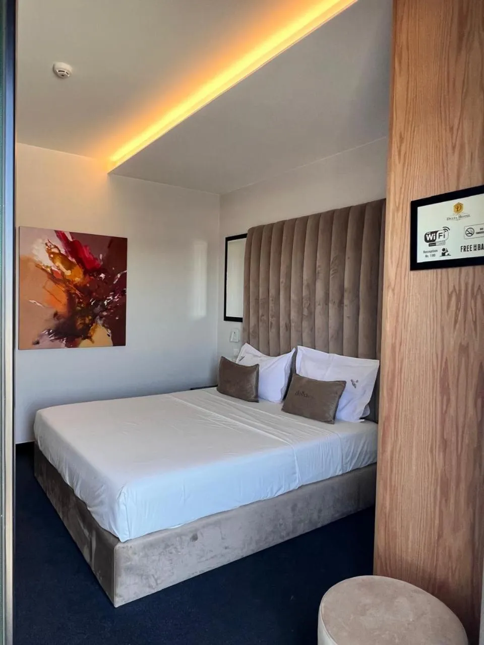 Bed in Hotel Delta Premium