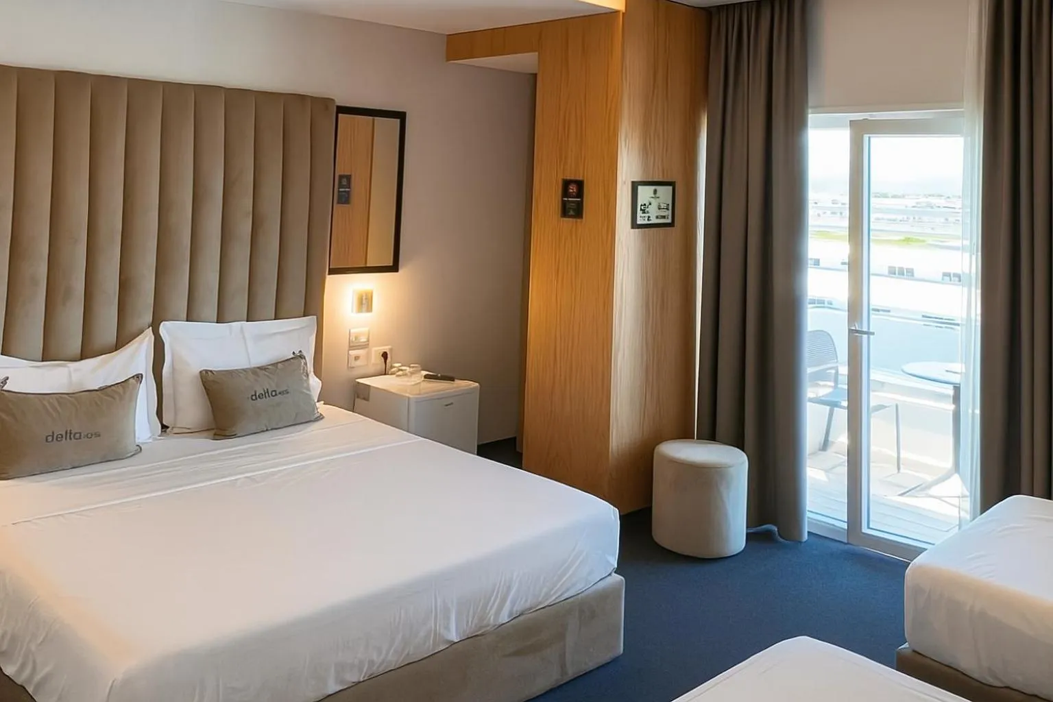 Bed in Hotel Delta Premium