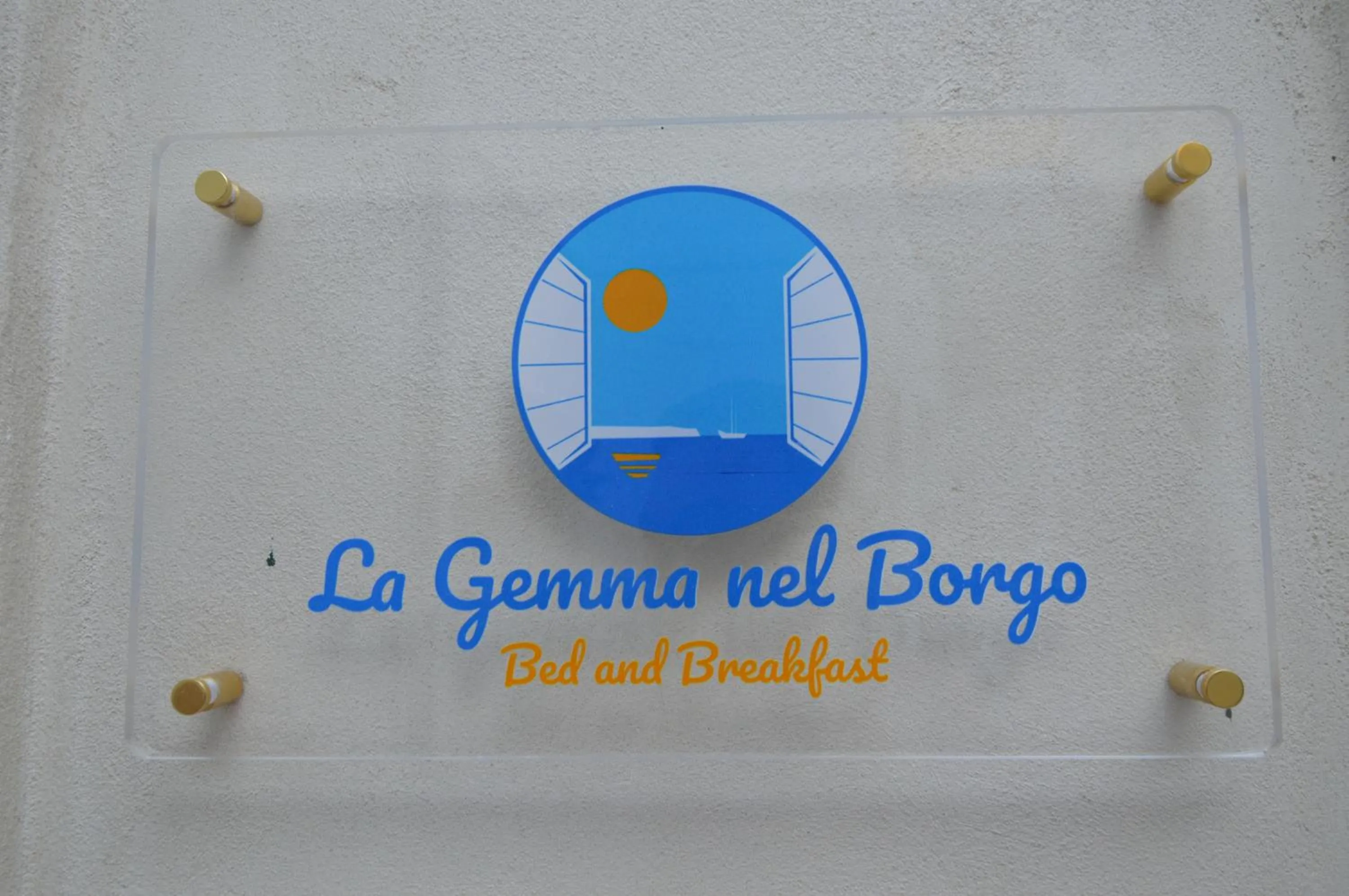 Property logo or sign in La Gemma nel Borgo B&B
