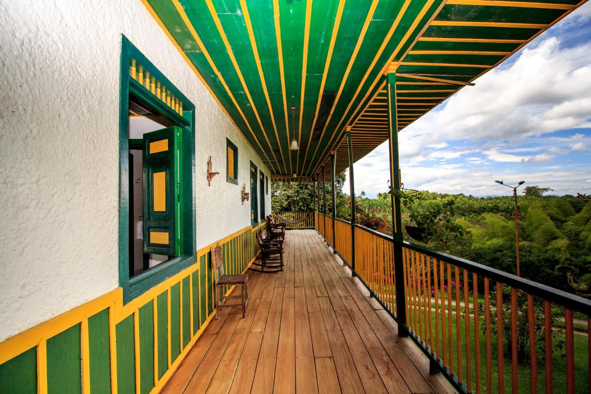 View (from property/room) in Finca Hotel el Palmar