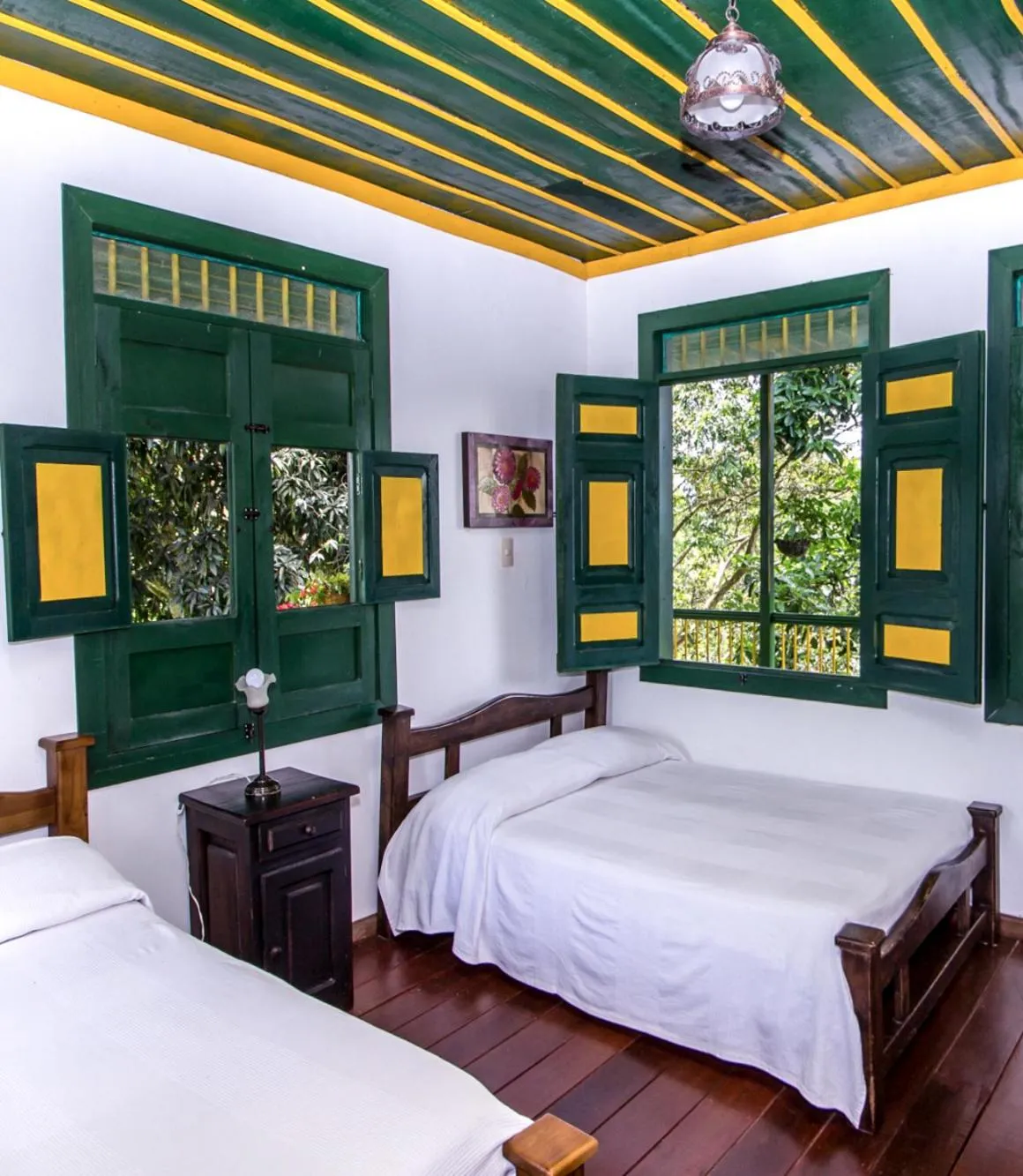 Bed in Finca Hotel el Palmar