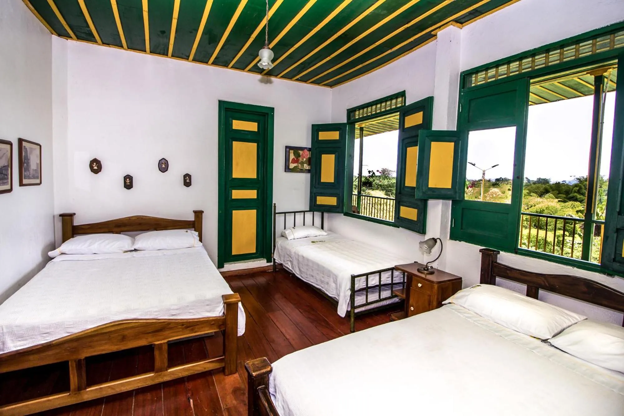 Bed in Finca Hotel el Palmar