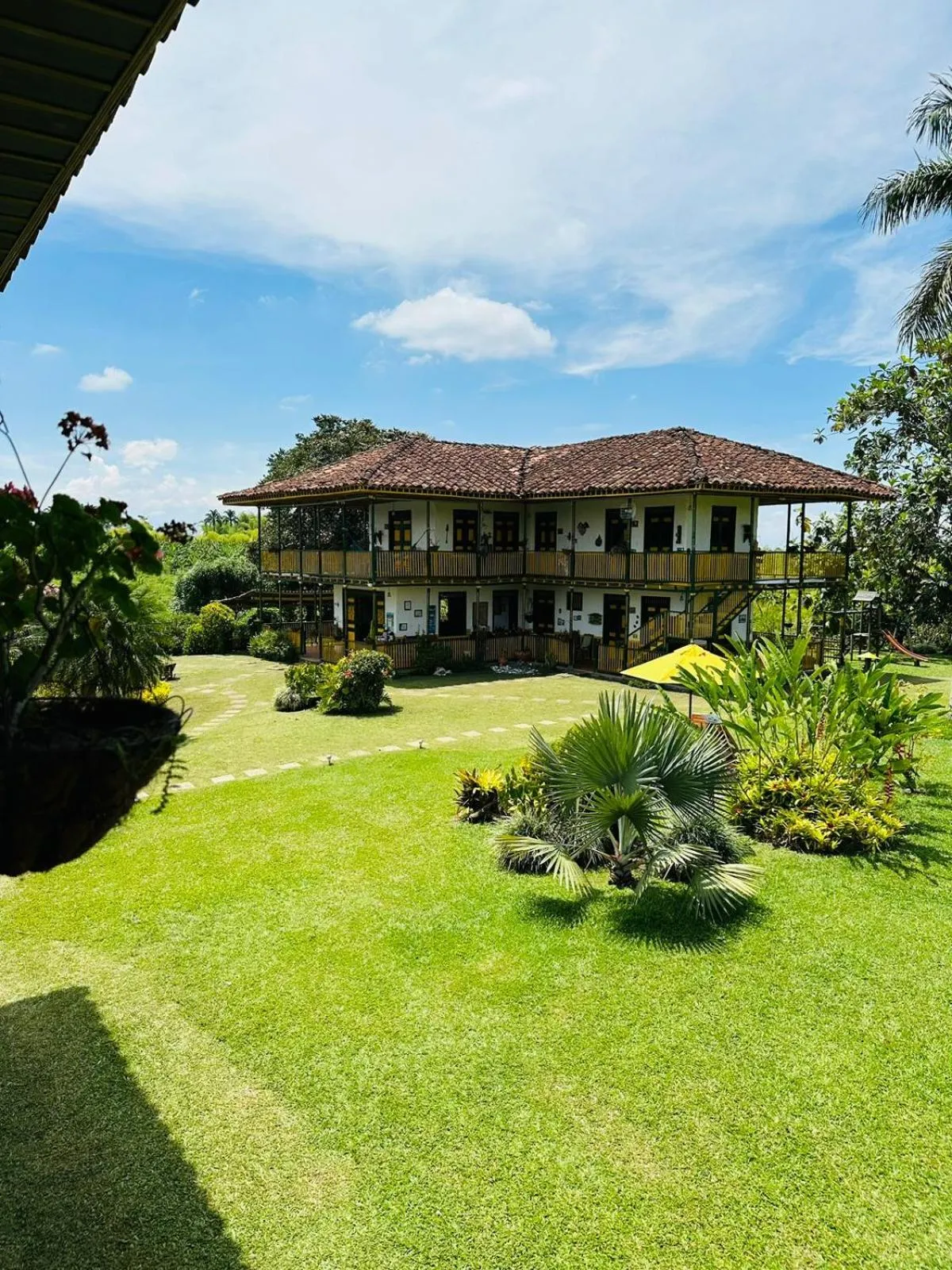 Property building in Finca Hotel el Palmar
