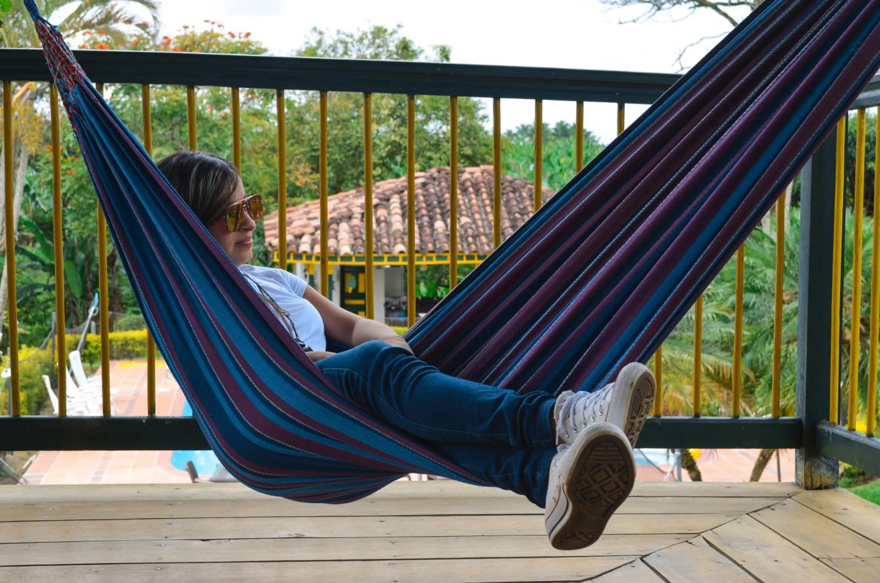 View (from property/room) in Finca Hotel el Palmar