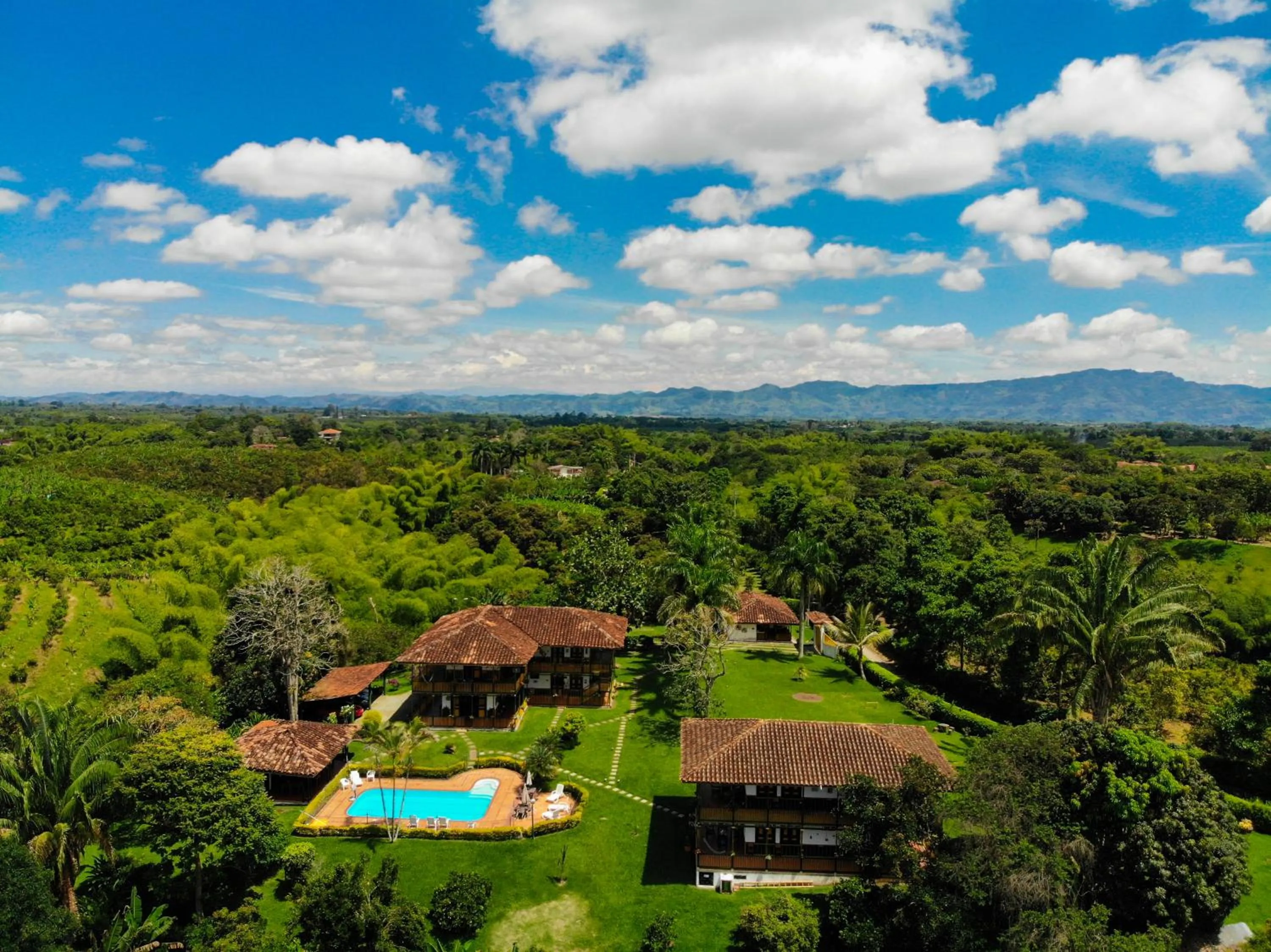 Natural landscape in Finca Hotel el Palmar
