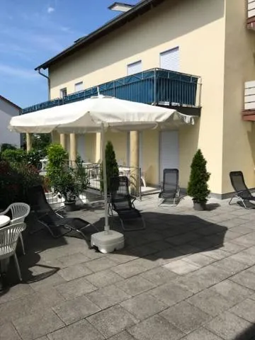 Garden view in Pension Wagner