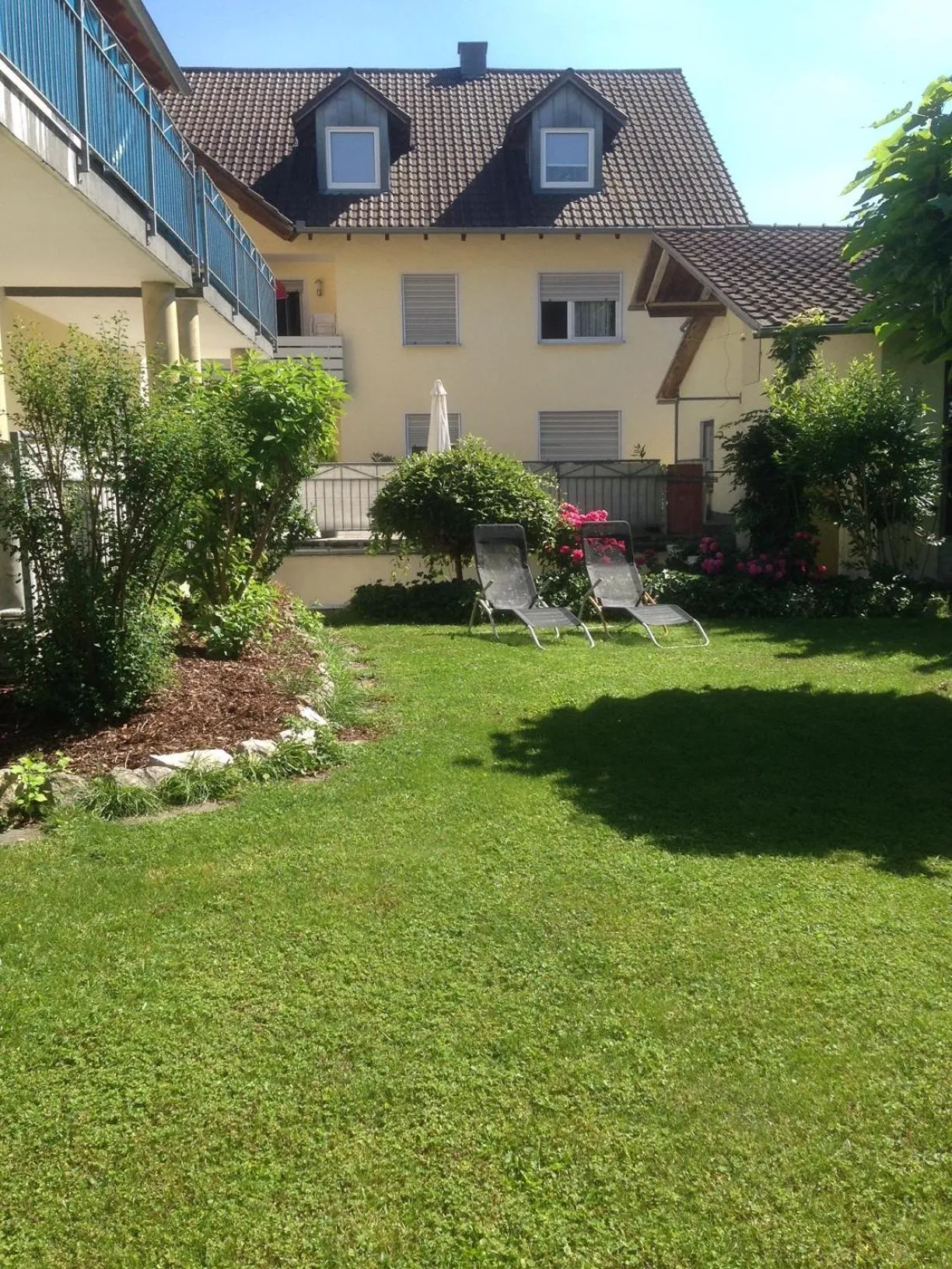 Garden in Pension Wagner