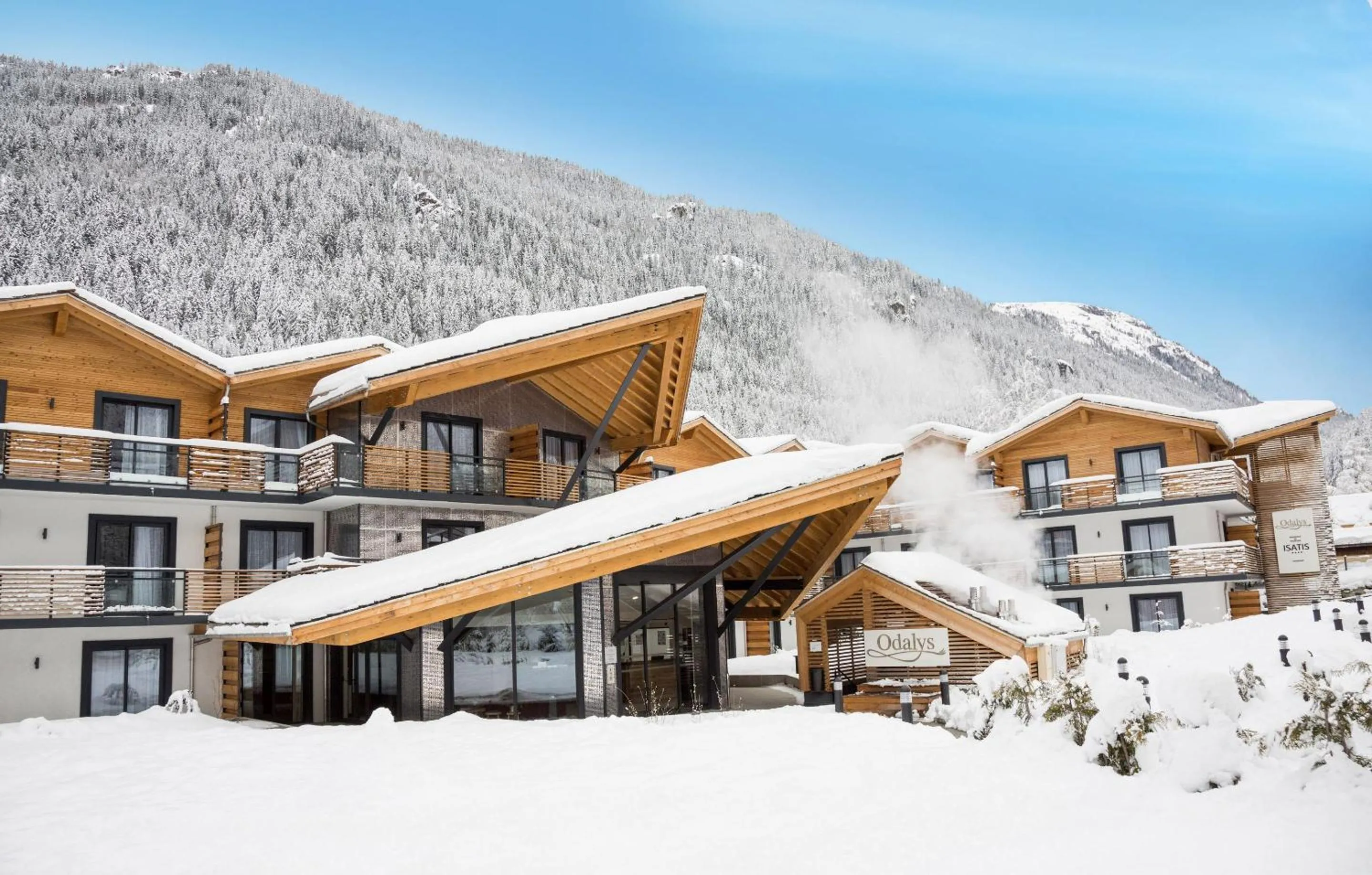 Facade/entrance in Résidence Odalys Isatis