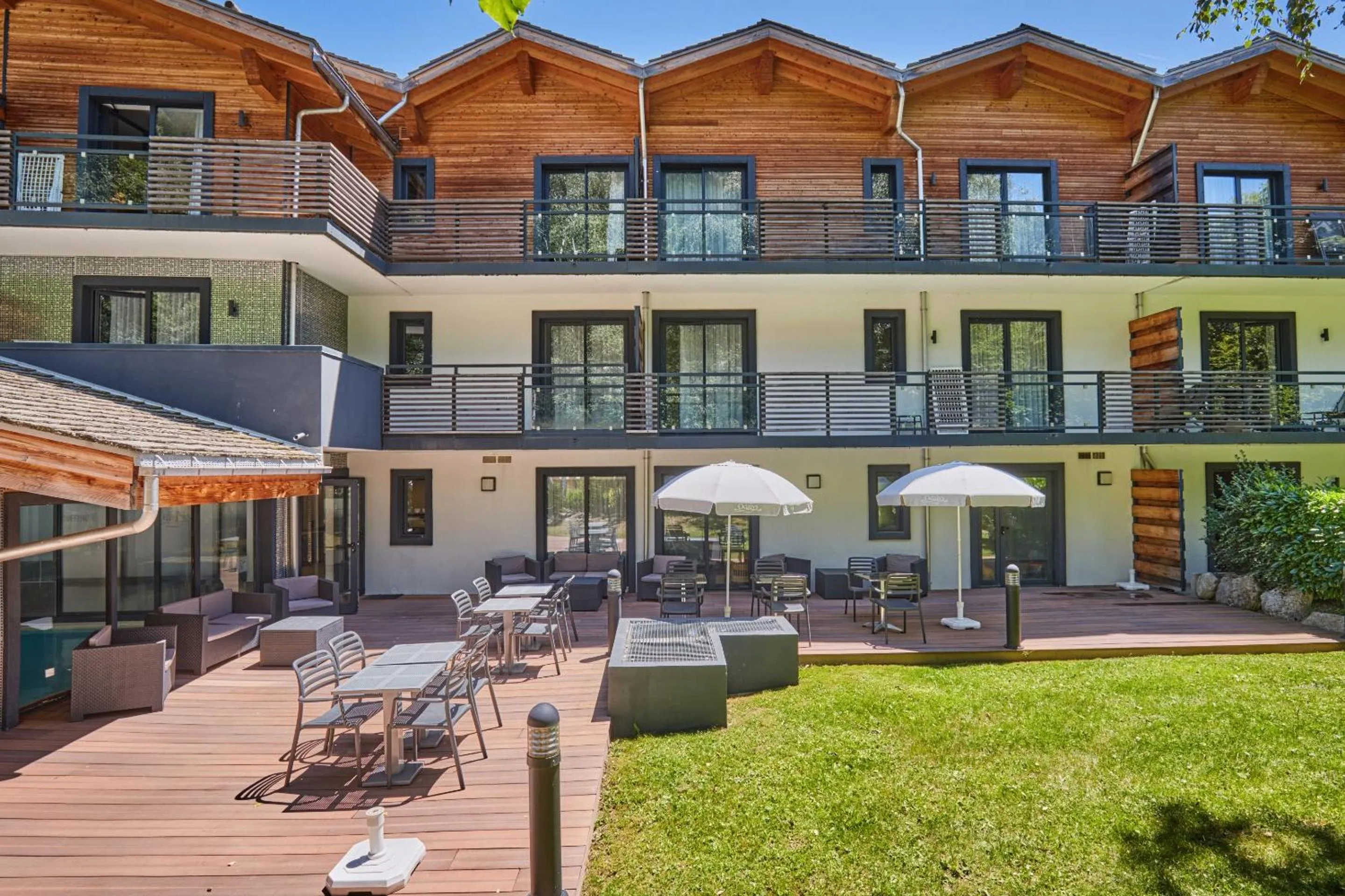 Garden in Résidence Odalys Isatis