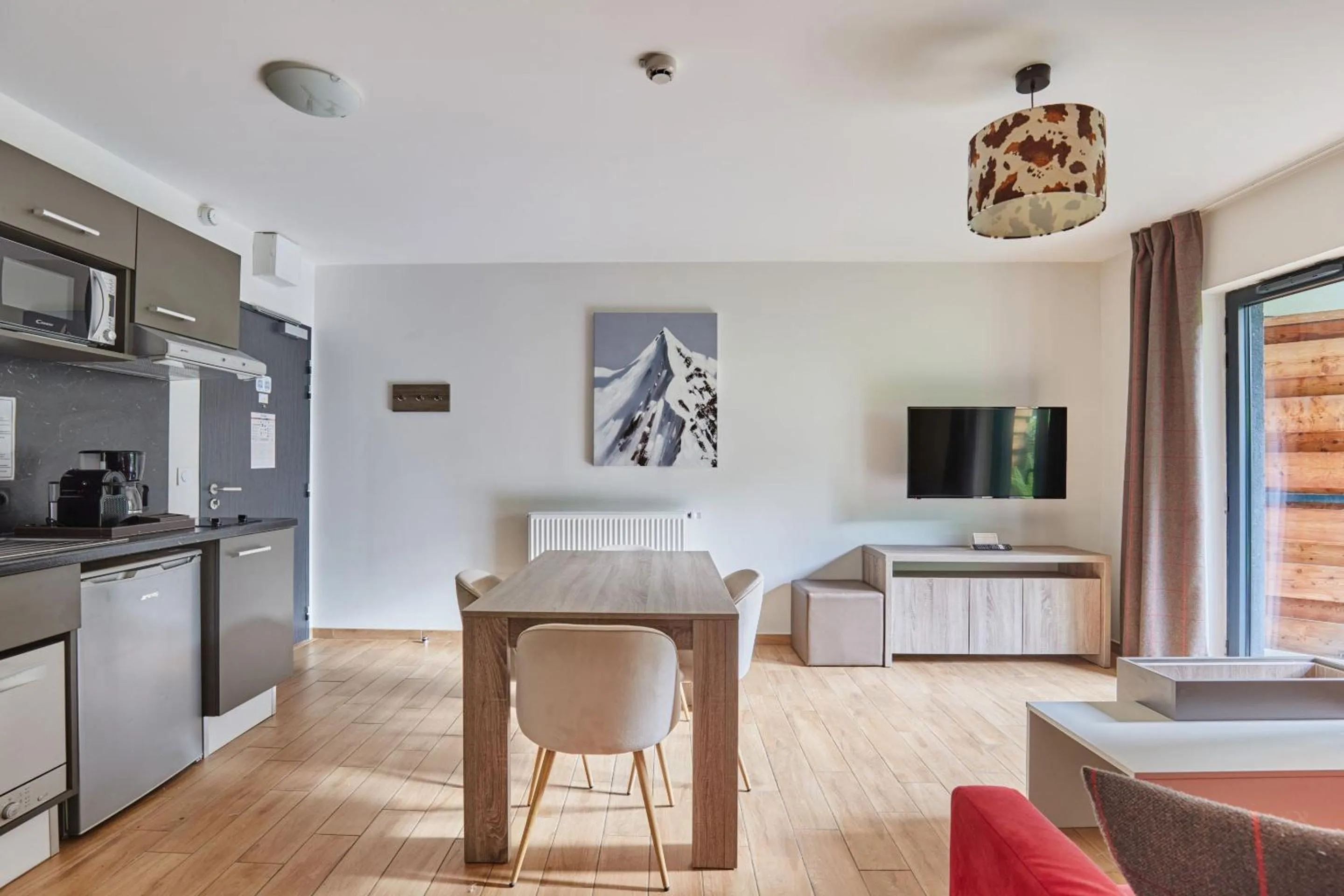 Kitchen or kitchenette in Résidence Odalys Isatis