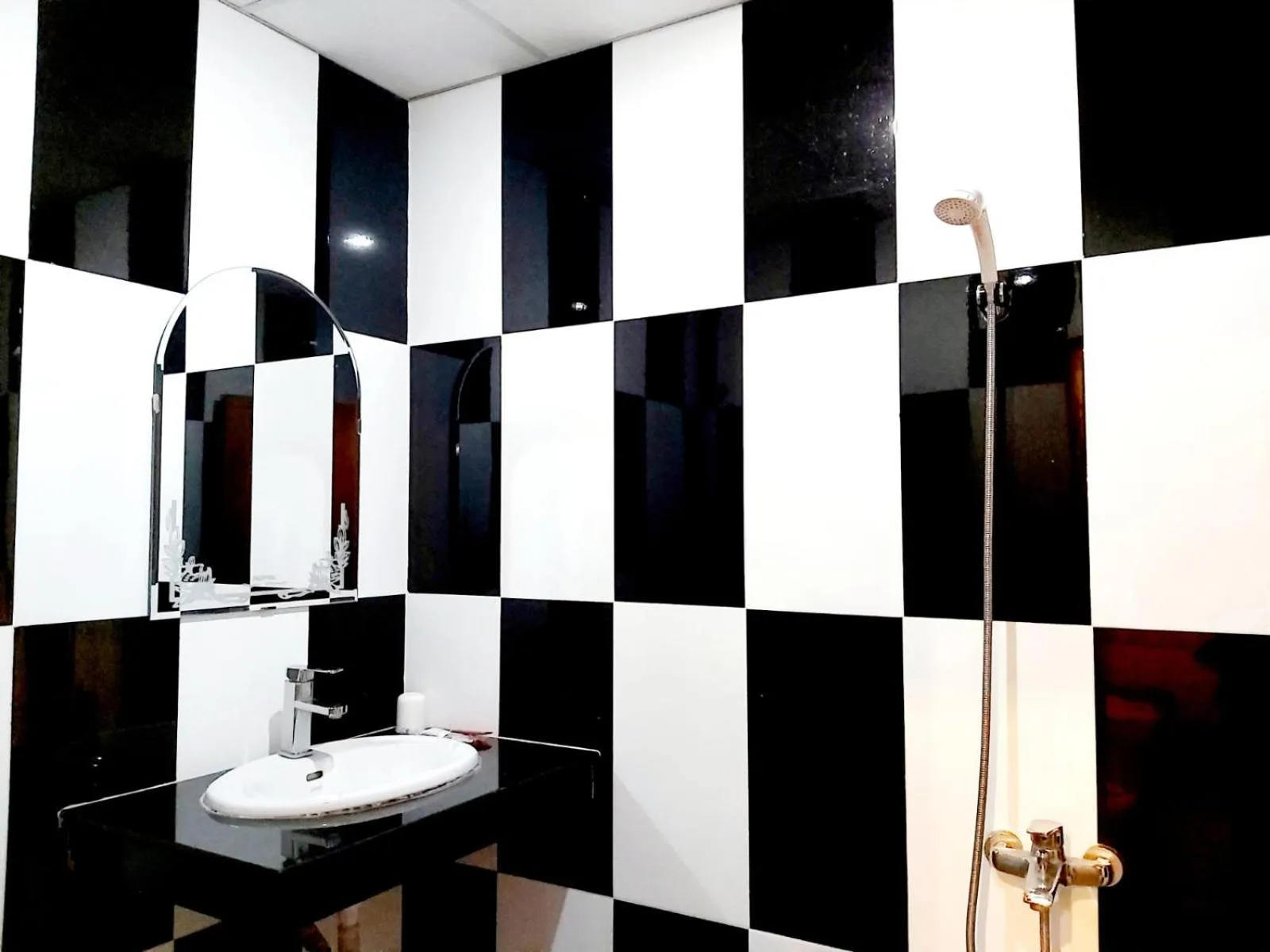 Bathroom in Capitol One