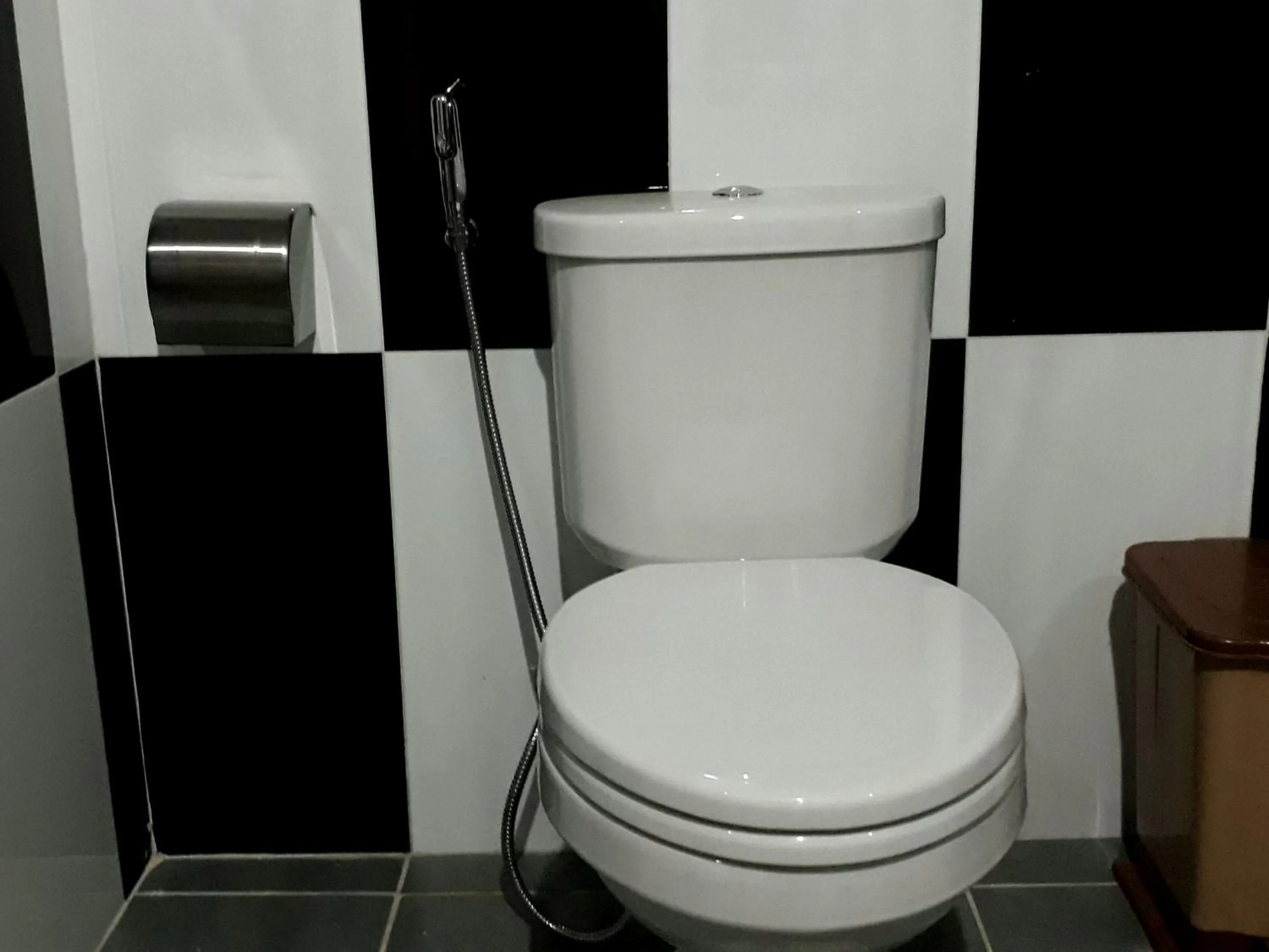 Bathroom in Capitol One