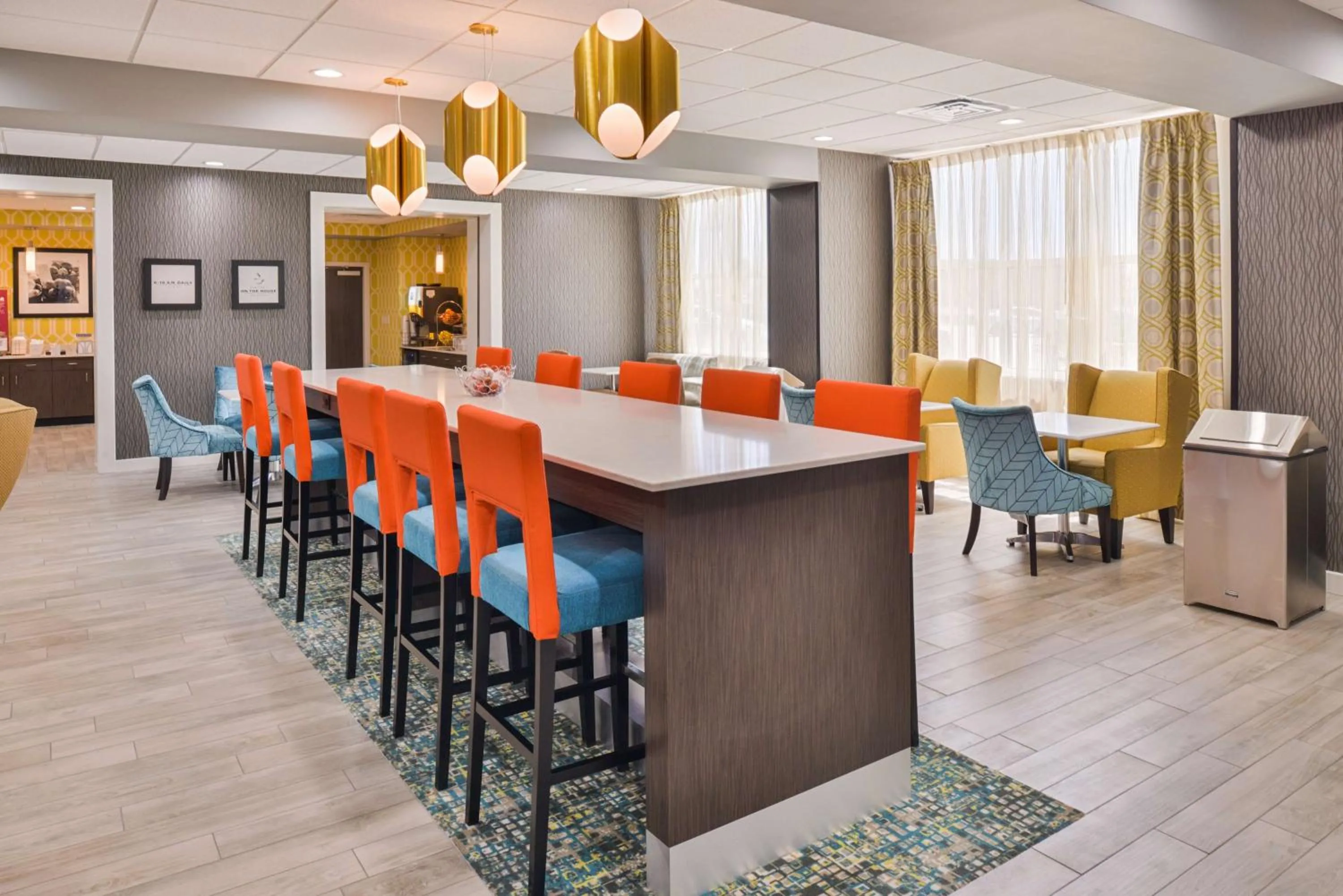 Lobby or reception in Hampton Inn Emporia, KS