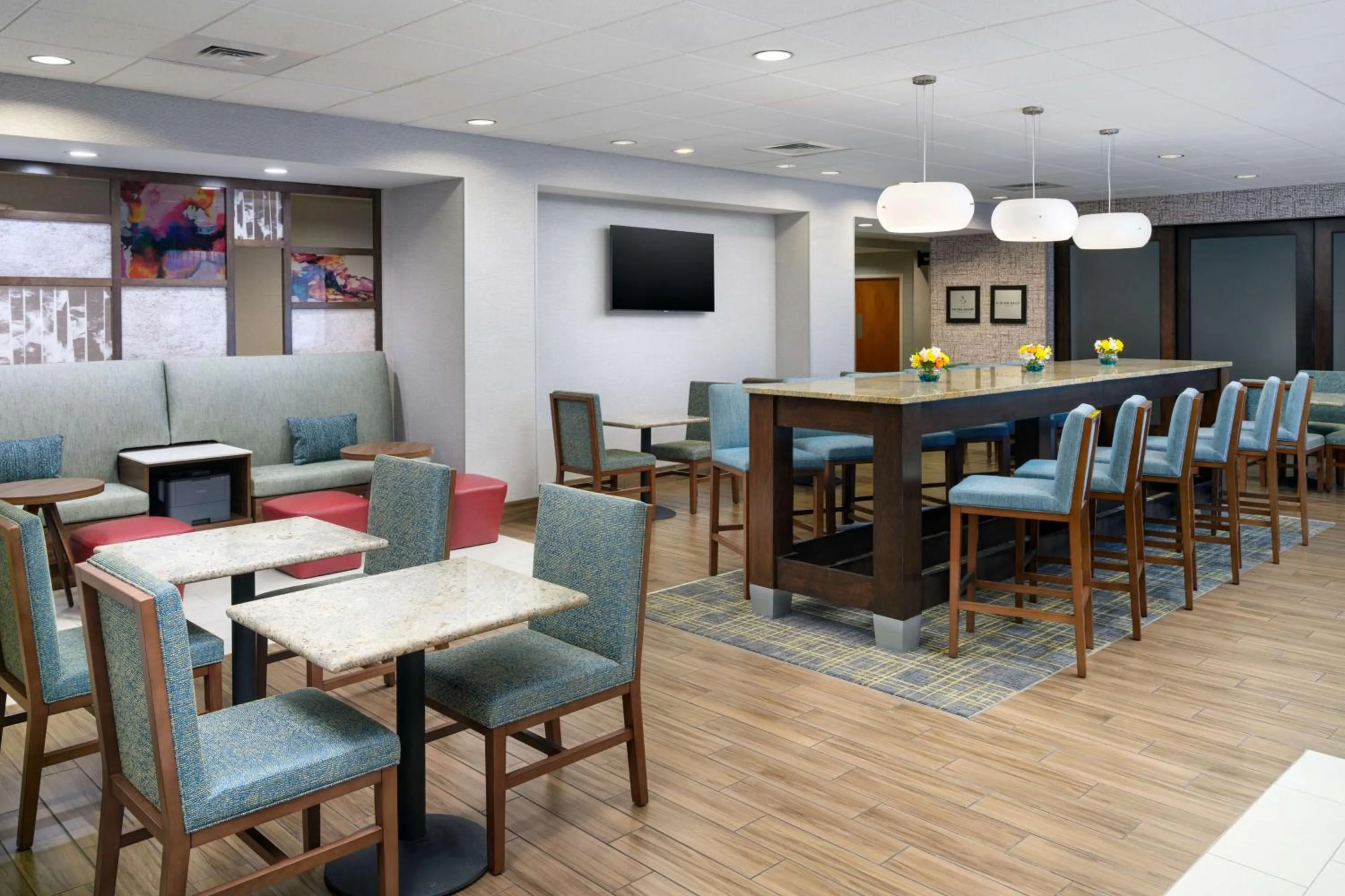 Lobby or reception in Hampton Inn Plant City