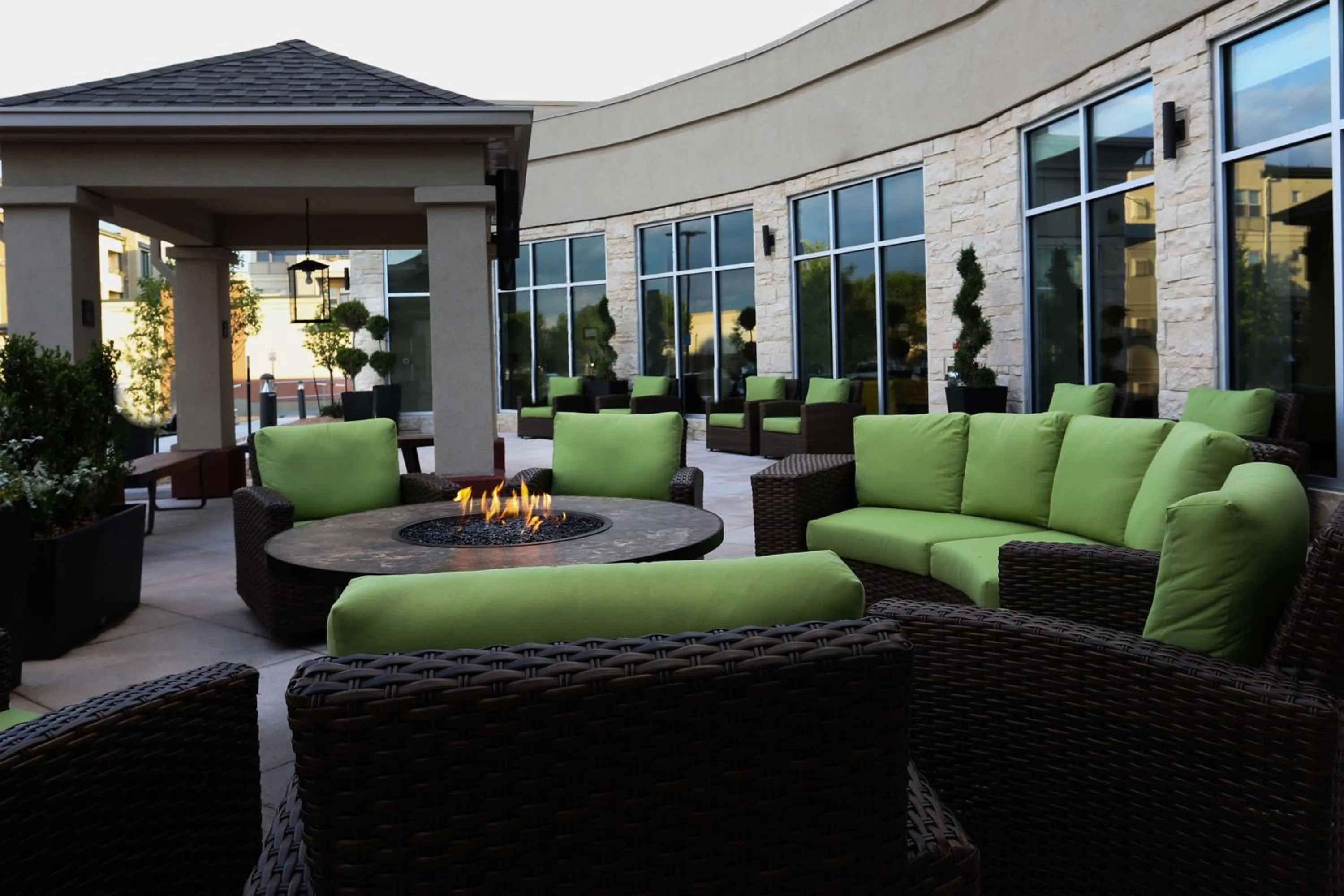 Patio in Hilton Garden Inn Arvada/Denver, CO