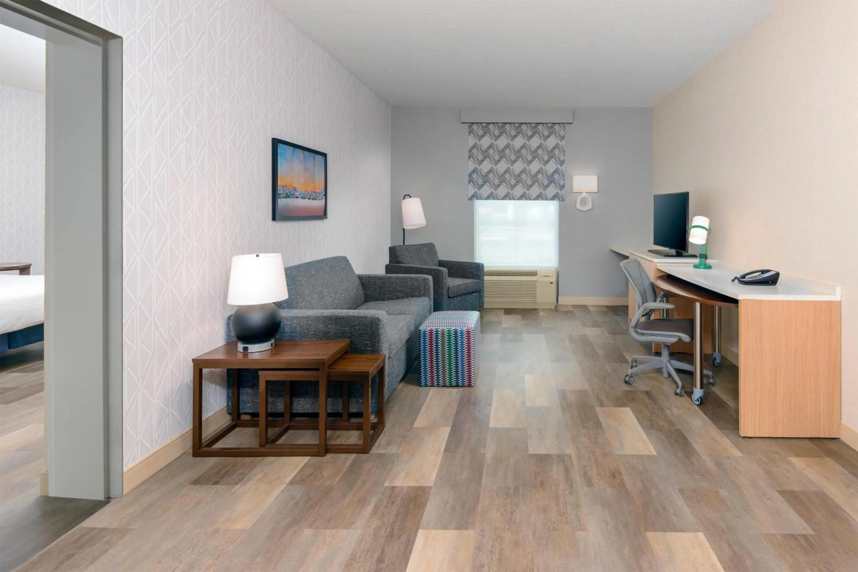 Living room in Home2 Suites By Hilton Nokomis