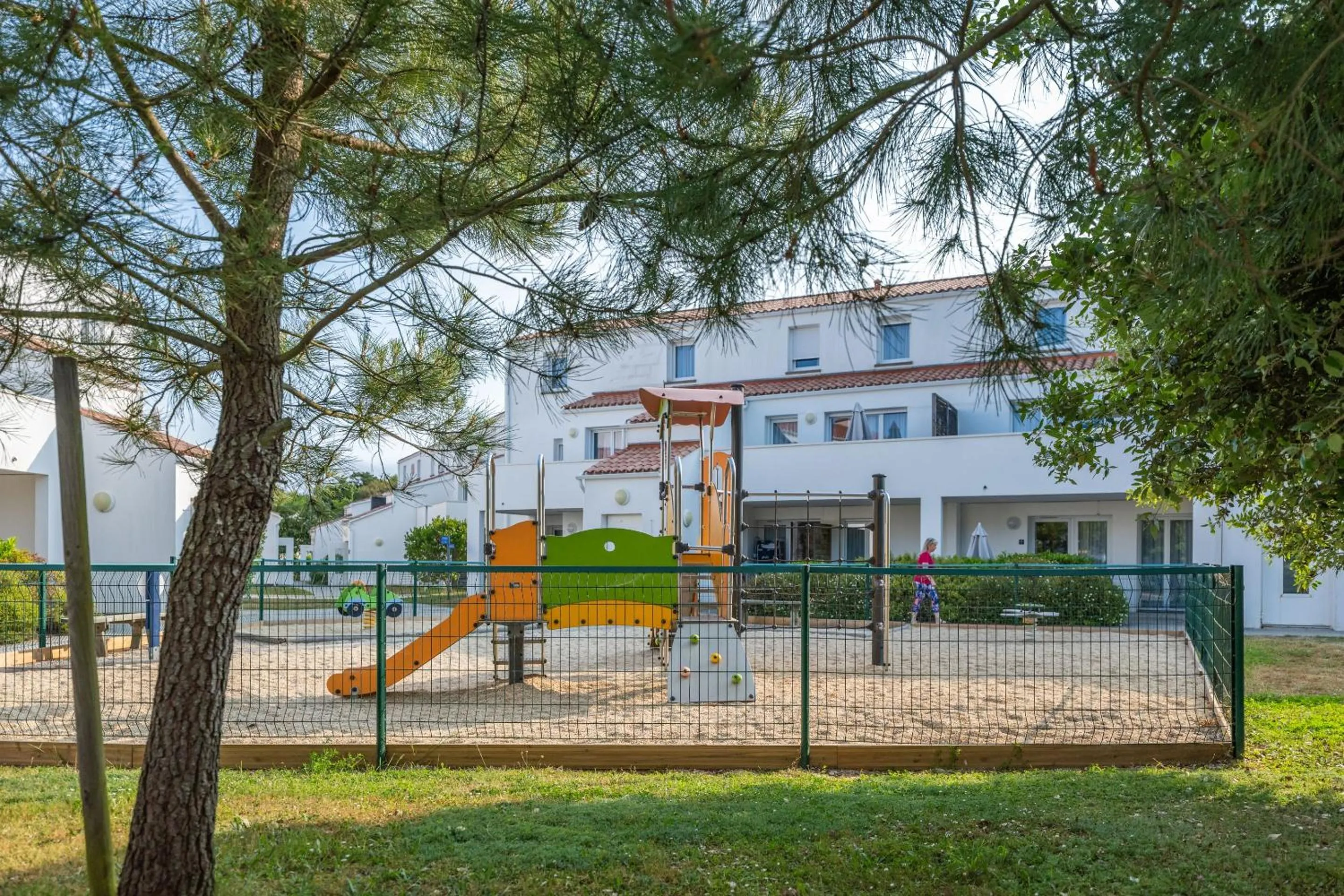 Children play ground in Résidence Odalys Le Domaine des Pins