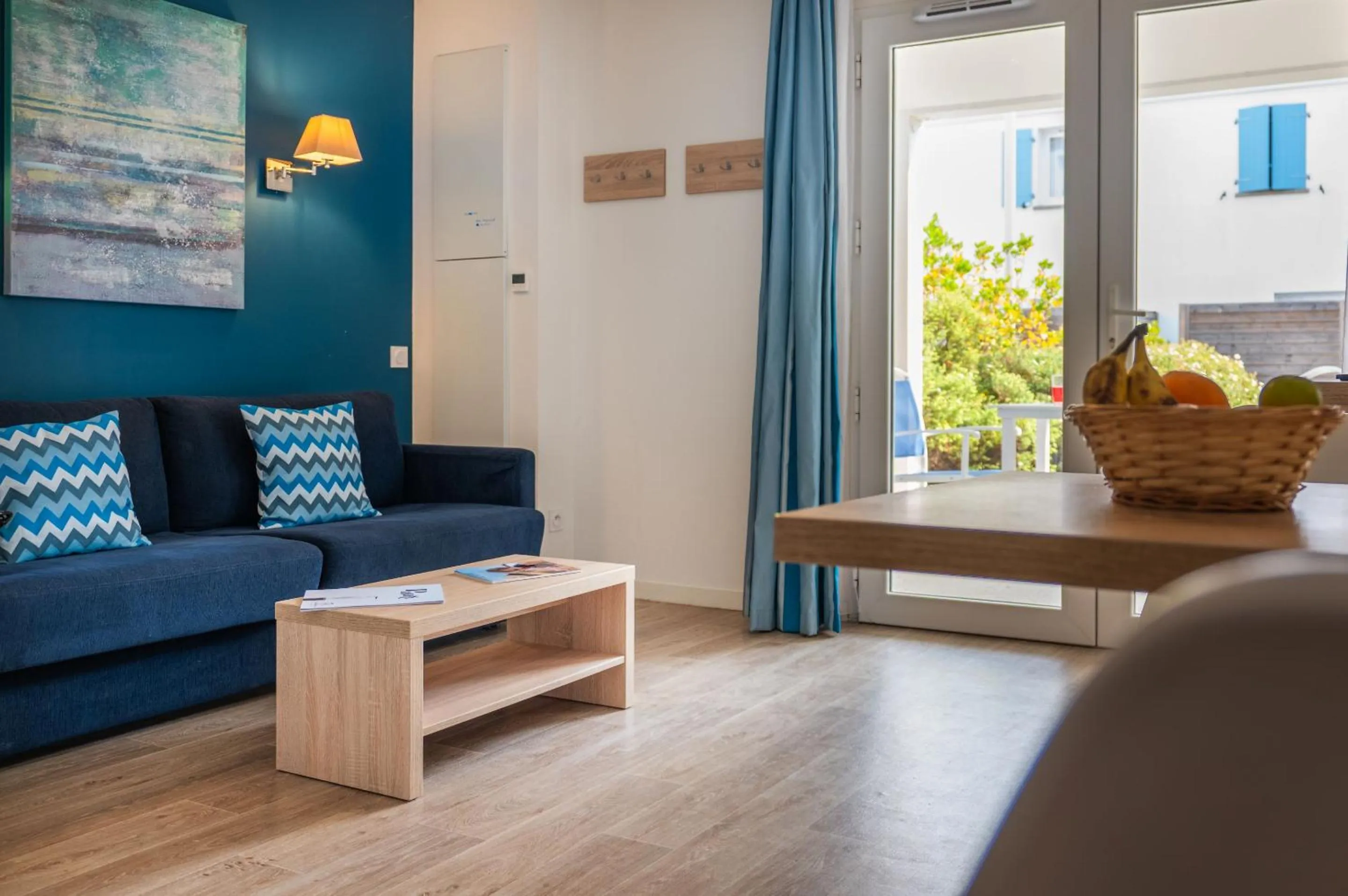 Seating area in Résidence Odalys Le Domaine des Pins