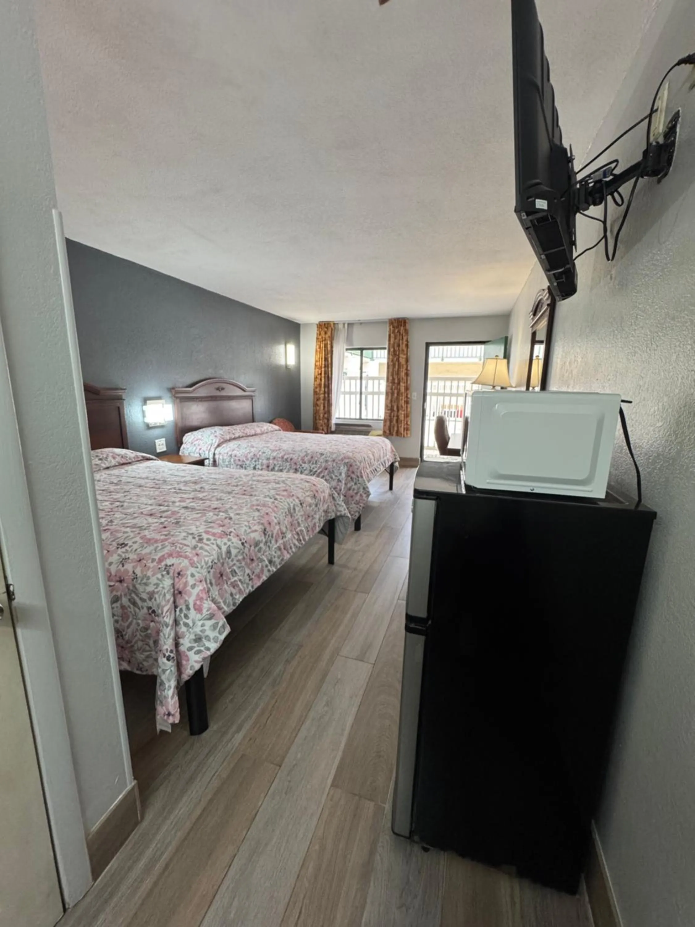 Bed in Riviera Motel