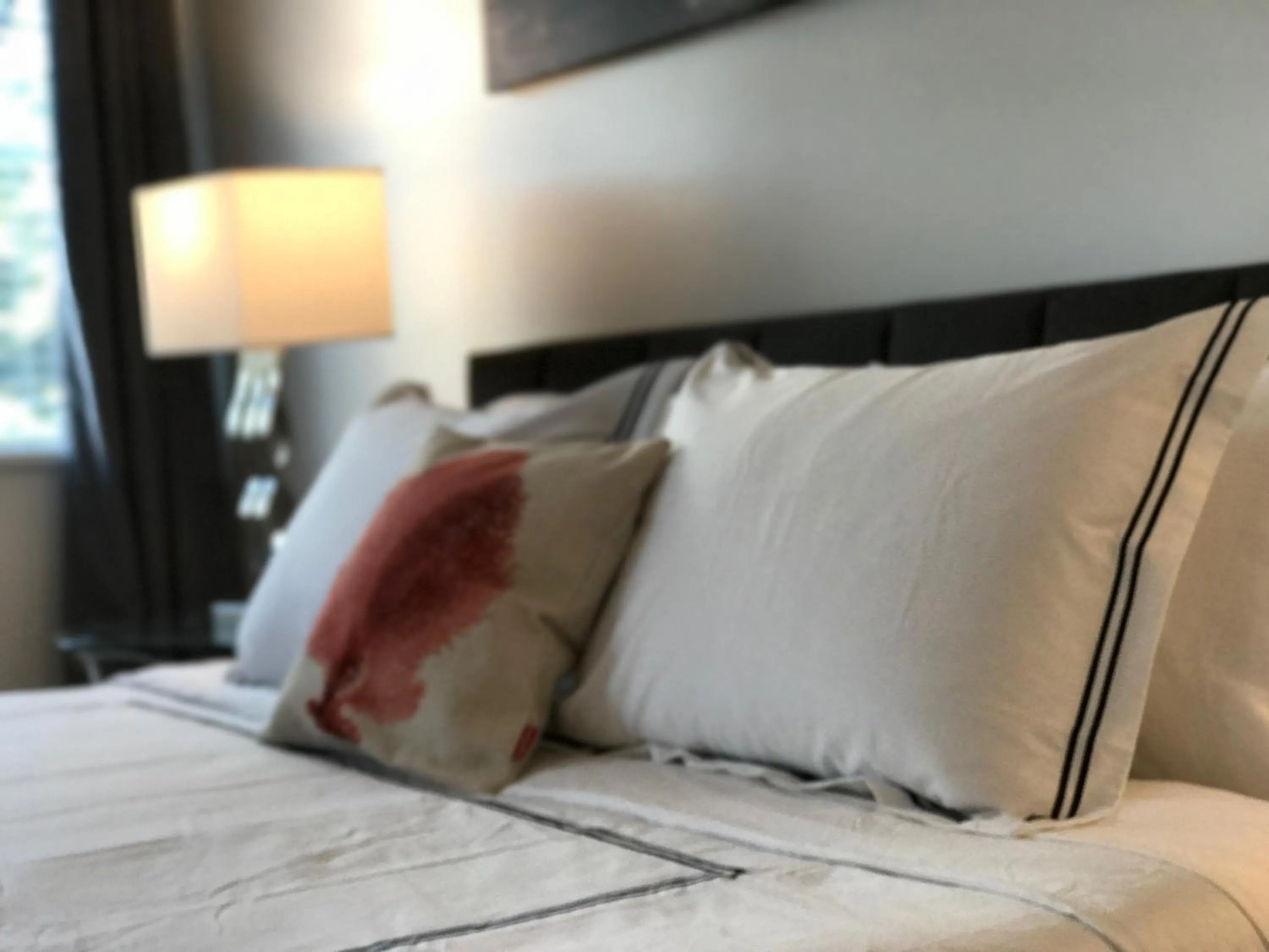 Decorative detail, Bed in The Francis Boutique Inn