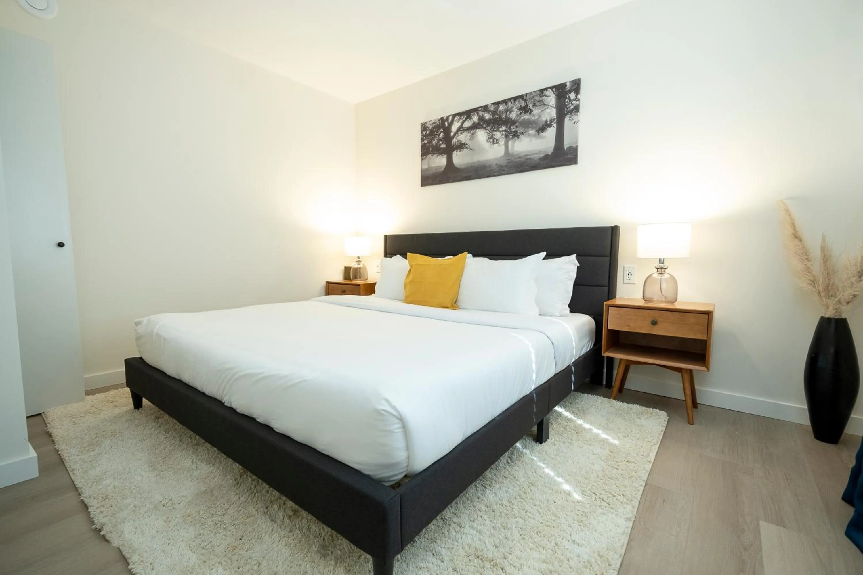 Bed in The Francis Boutique Inn