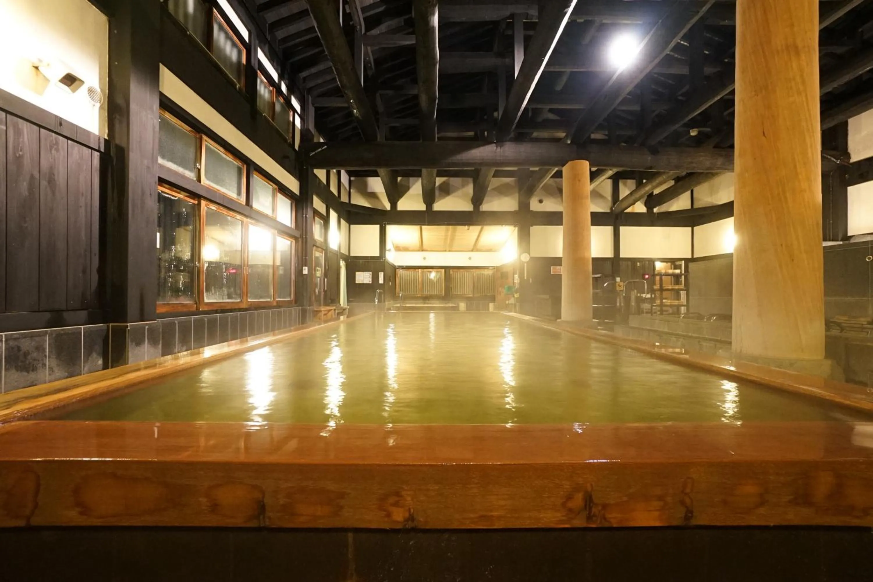 Hot Spring Bath in Mikasa Tennen Onsen Taikonoyu Sparesort Hotel Taiko Bettei Hatago