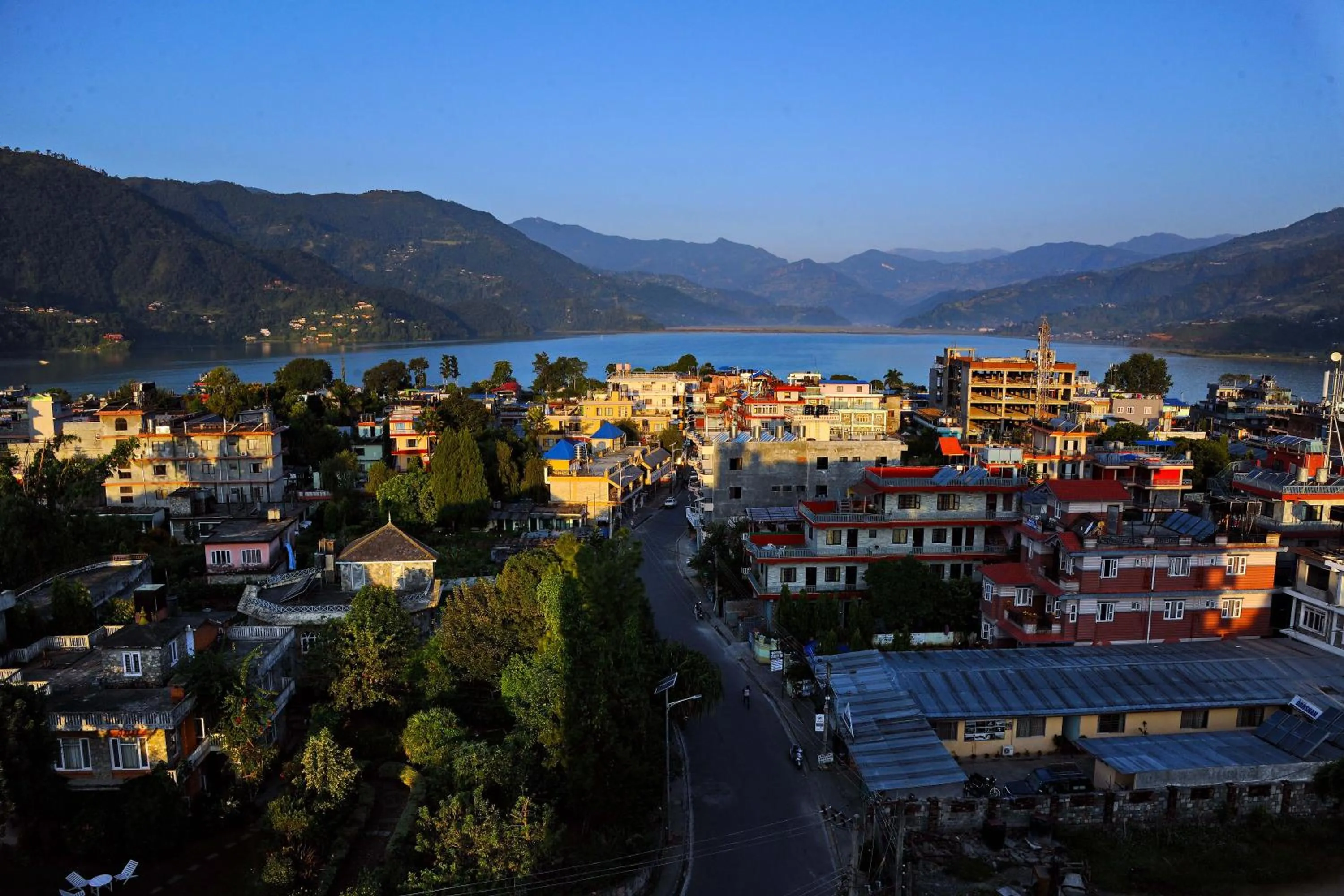 City view in Hotel Queens Park