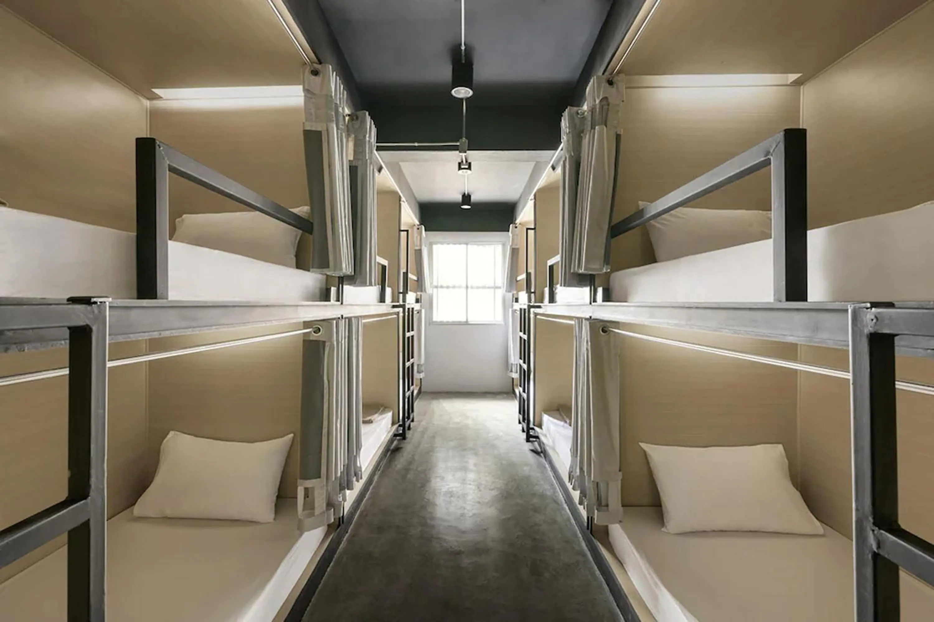 Bed in ORA Hostel Bangkok