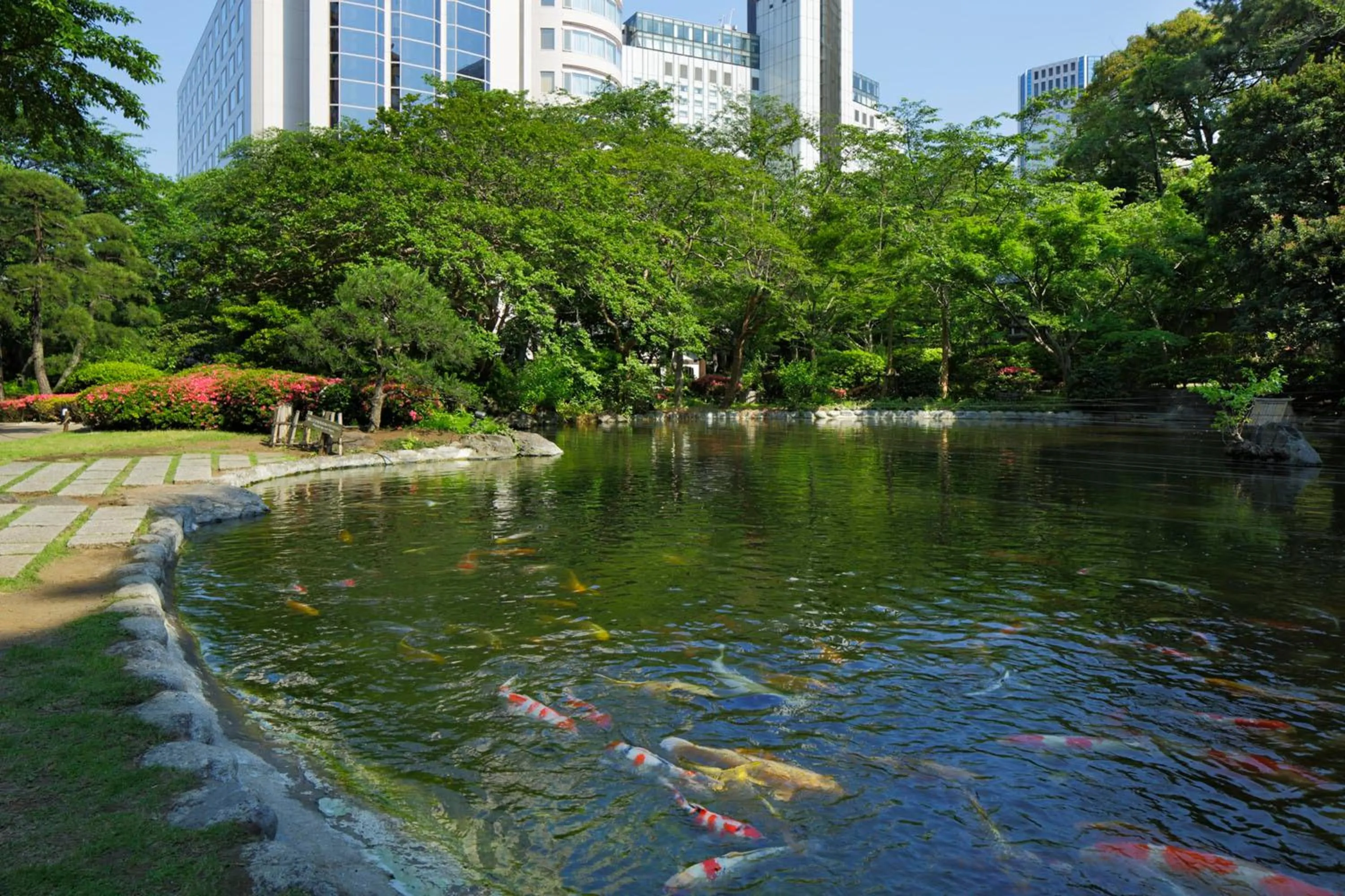 Garden in Takanawa Hanakohro - in Grand Prince Hotel Takanawa