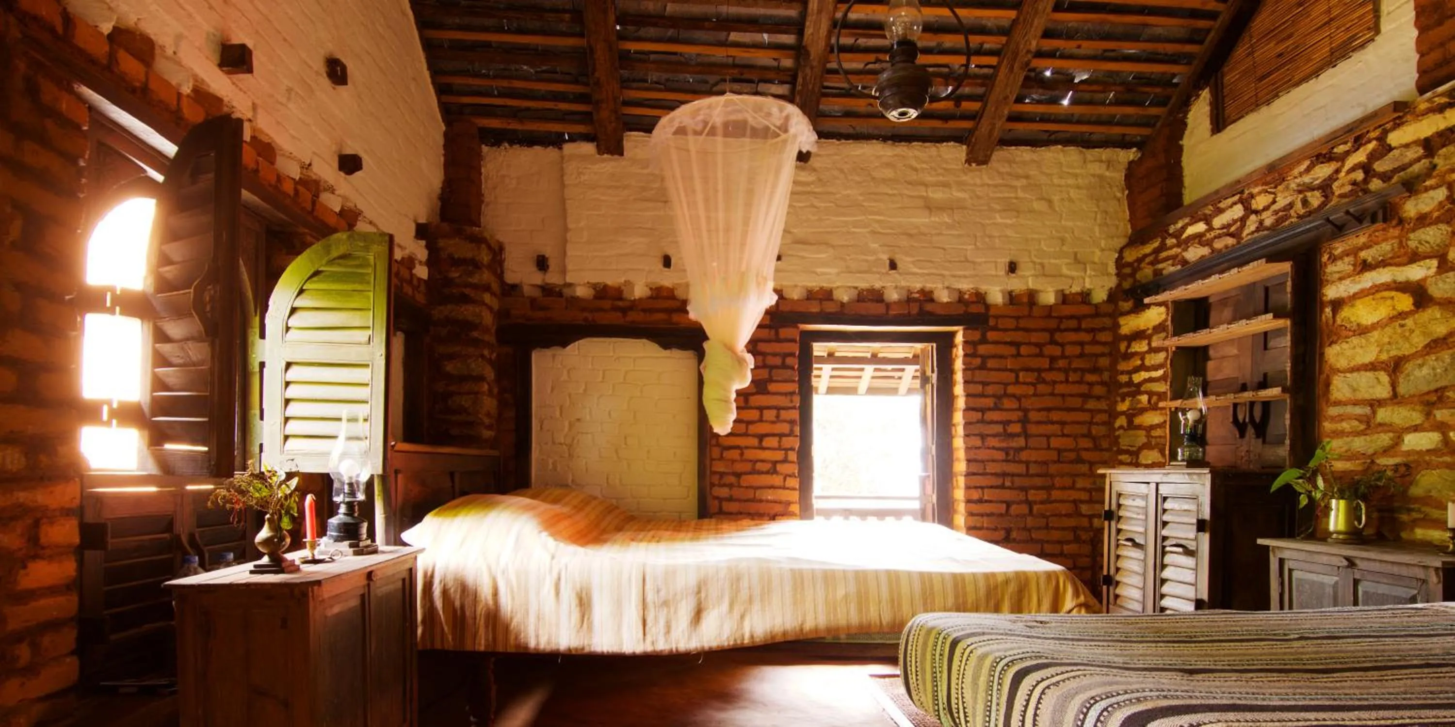 Photo of the whole room, Bed in The Famous Farm