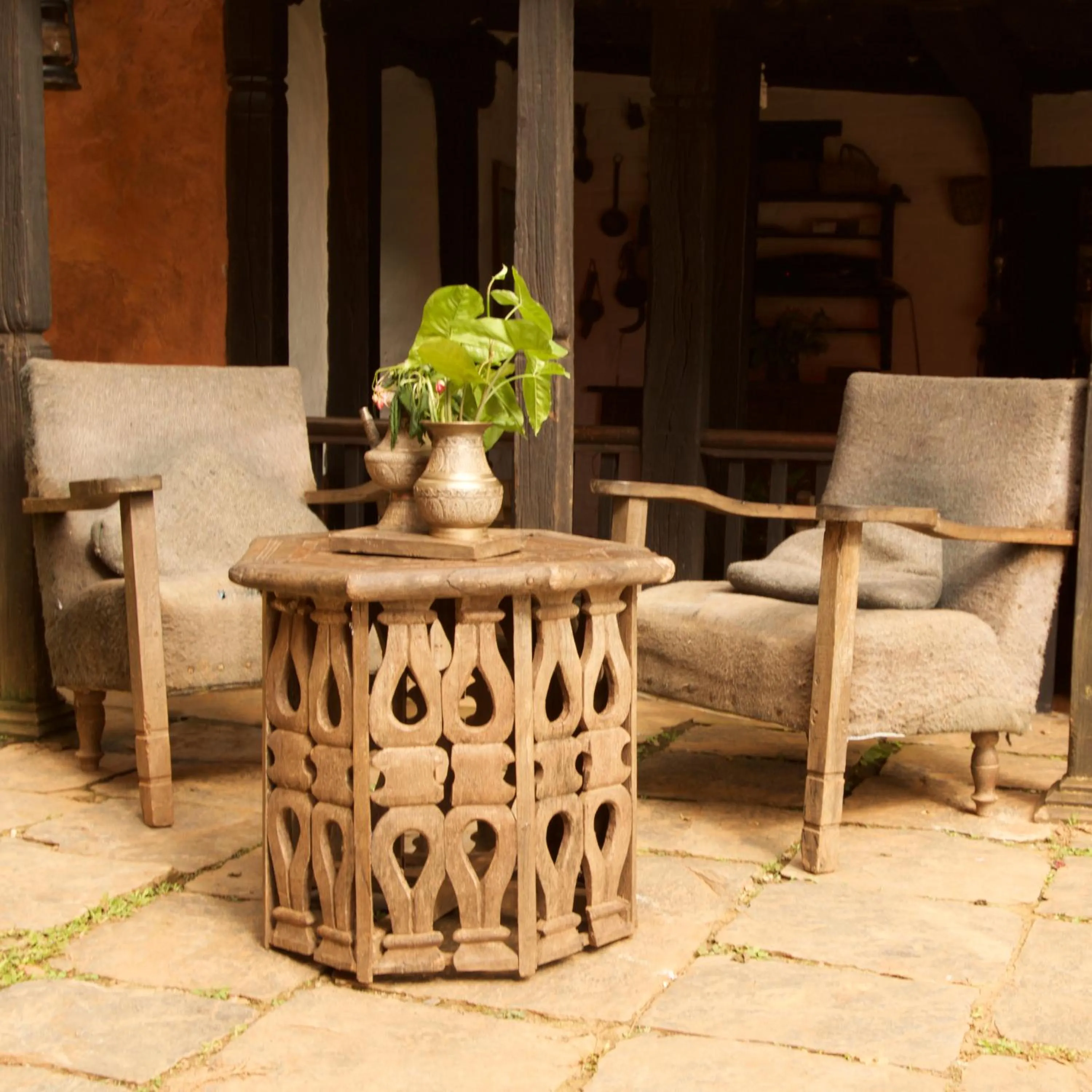 Decorative detail in The Famous Farm