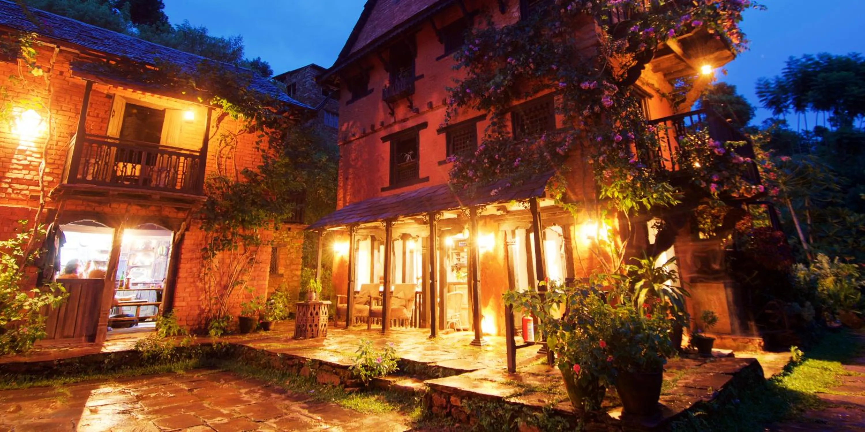 Property building in The Famous Farm