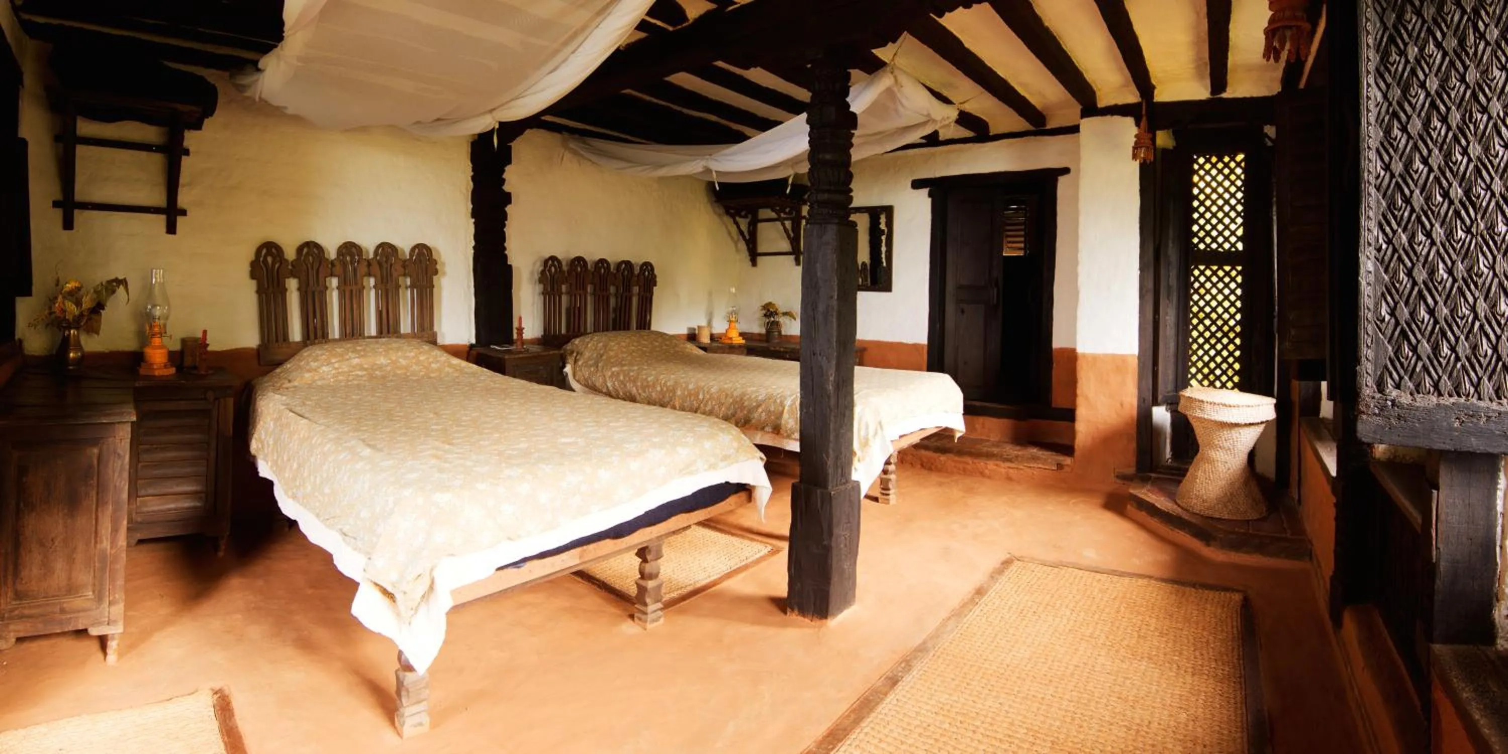 Bedroom, Bed in The Famous Farm