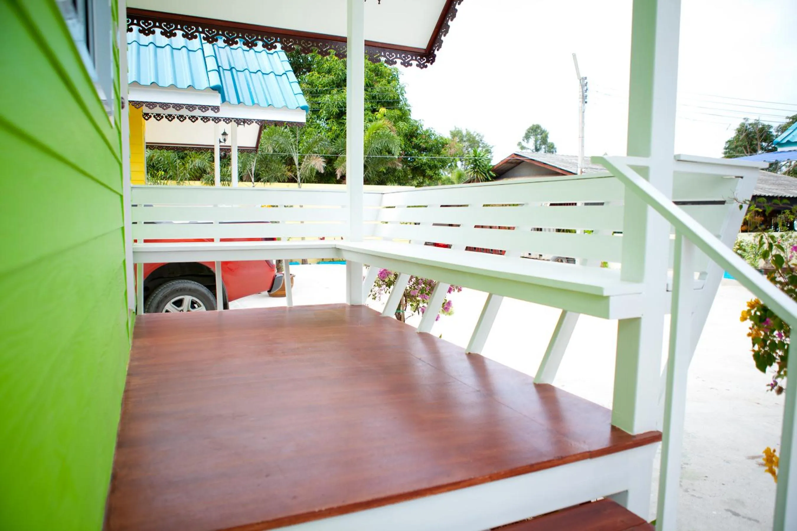 Balcony/Terrace in Bannrommai Sattahip