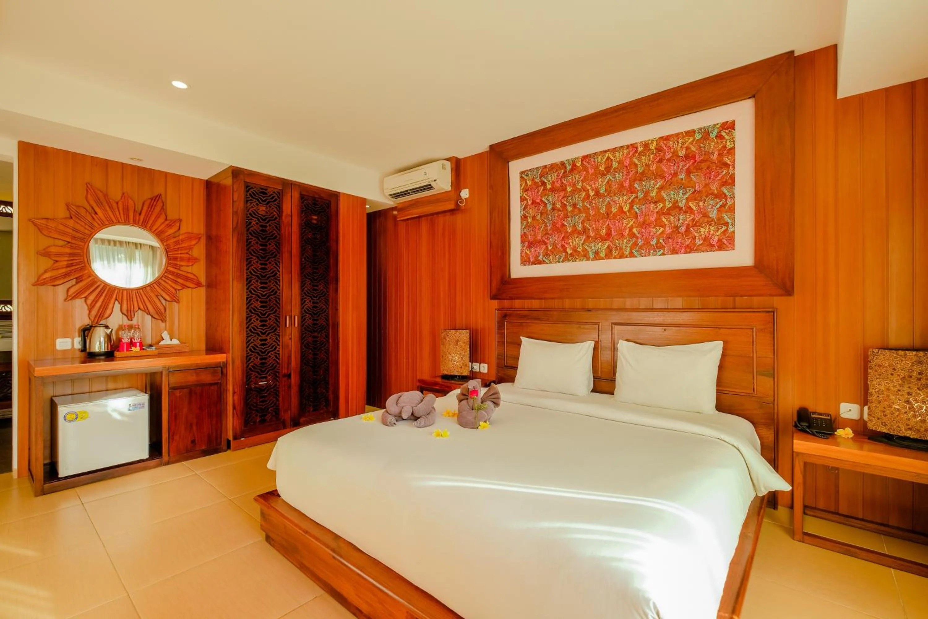 Bed in Papillon Echo Beach