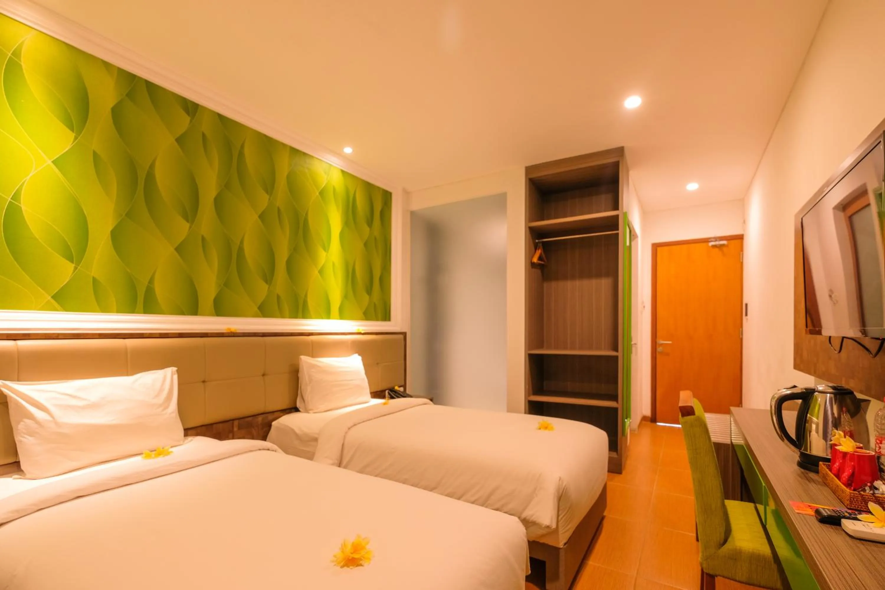 Bed in Papillon Echo Beach