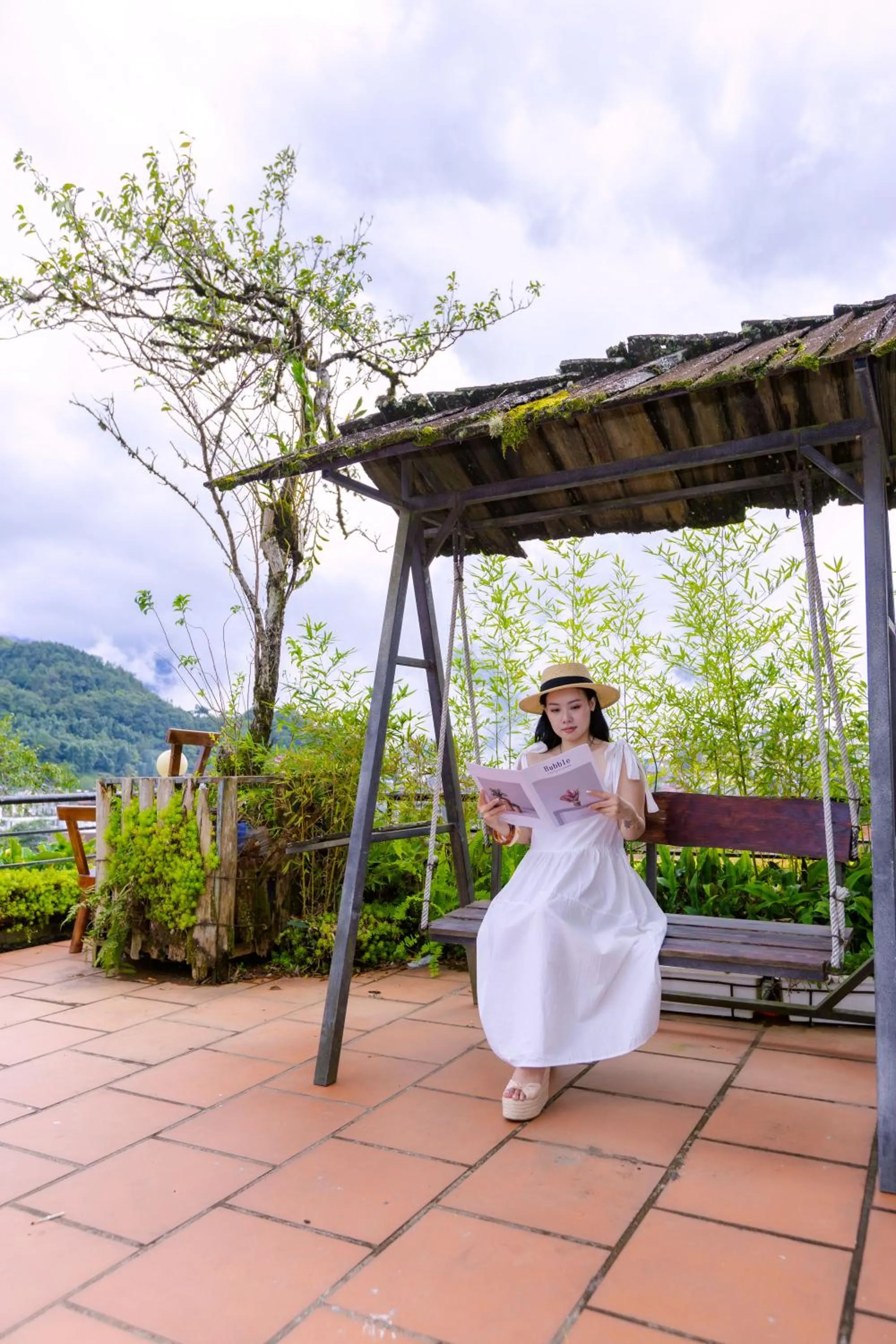 Balcony/Terrace in Sapa Village Hotel