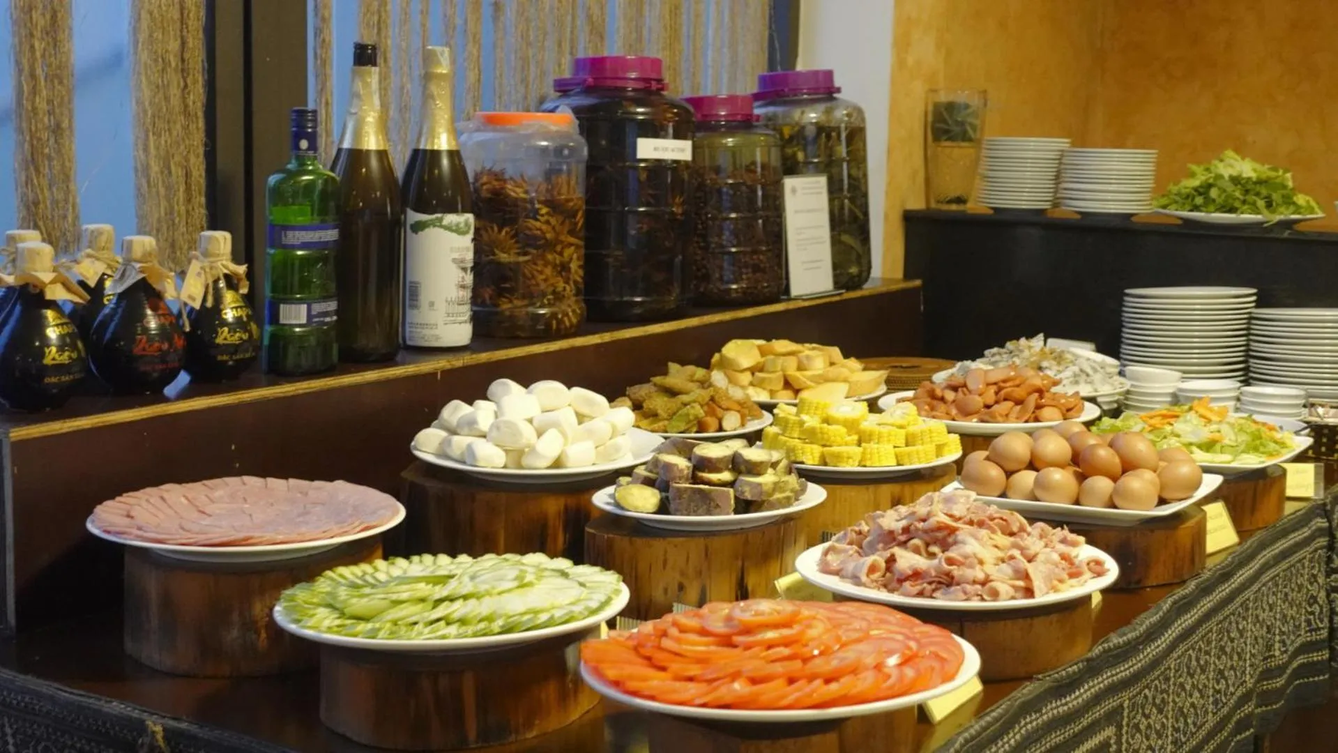 Breakfast in Sapa Village Hotel