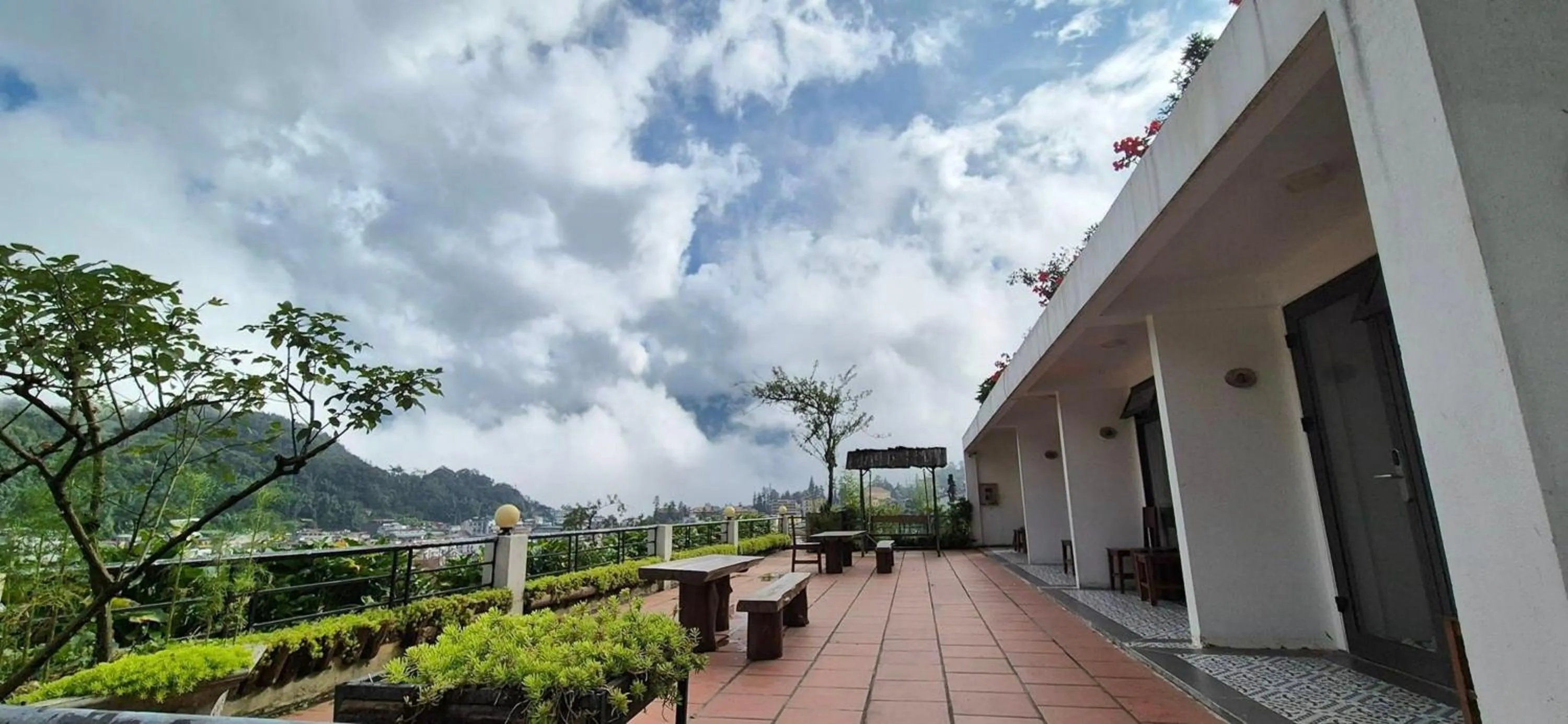 Property building in Sapa Village Hotel